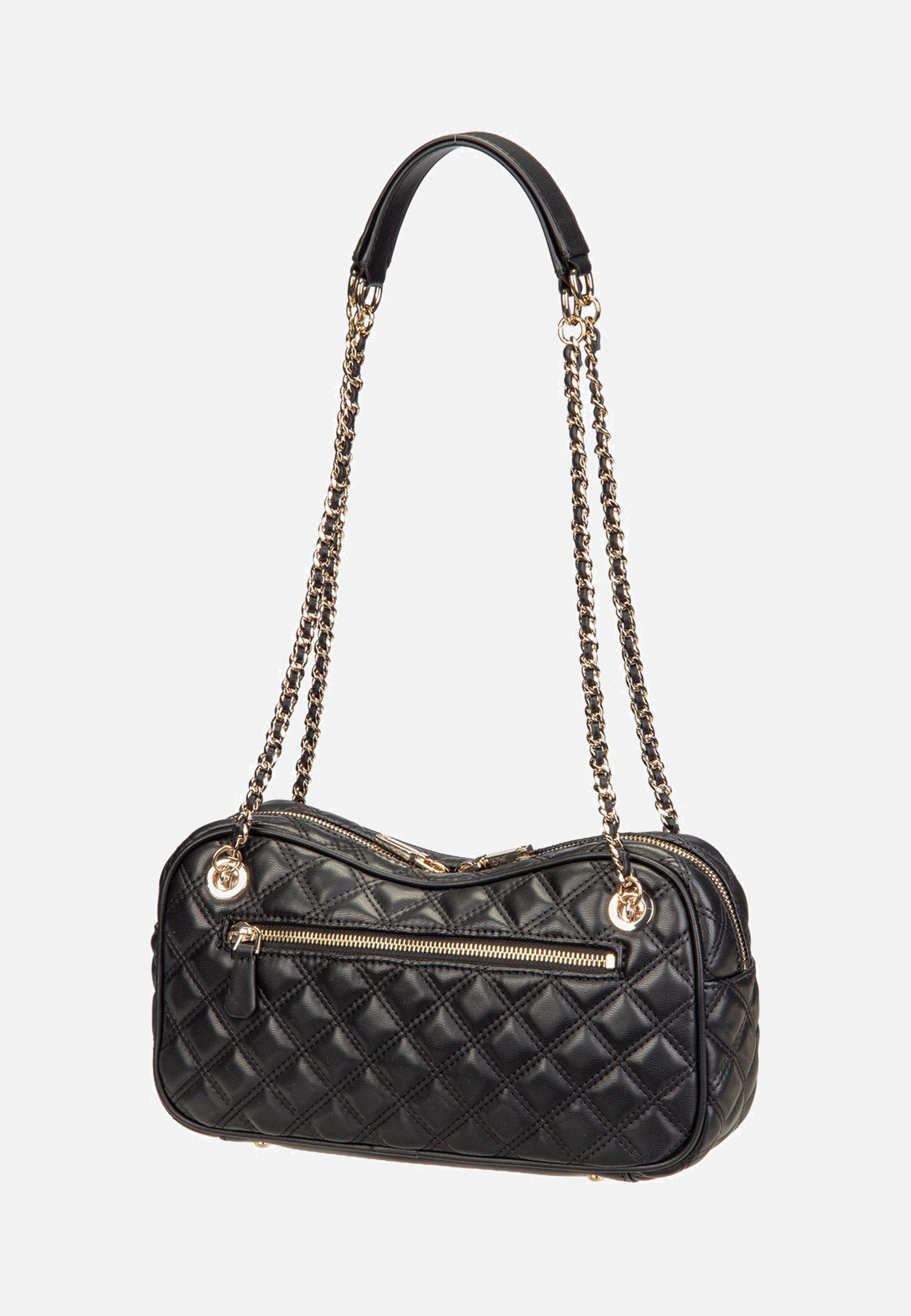 Guess - Giully II Shoulder Satchel Black - Satchel | Women-Image