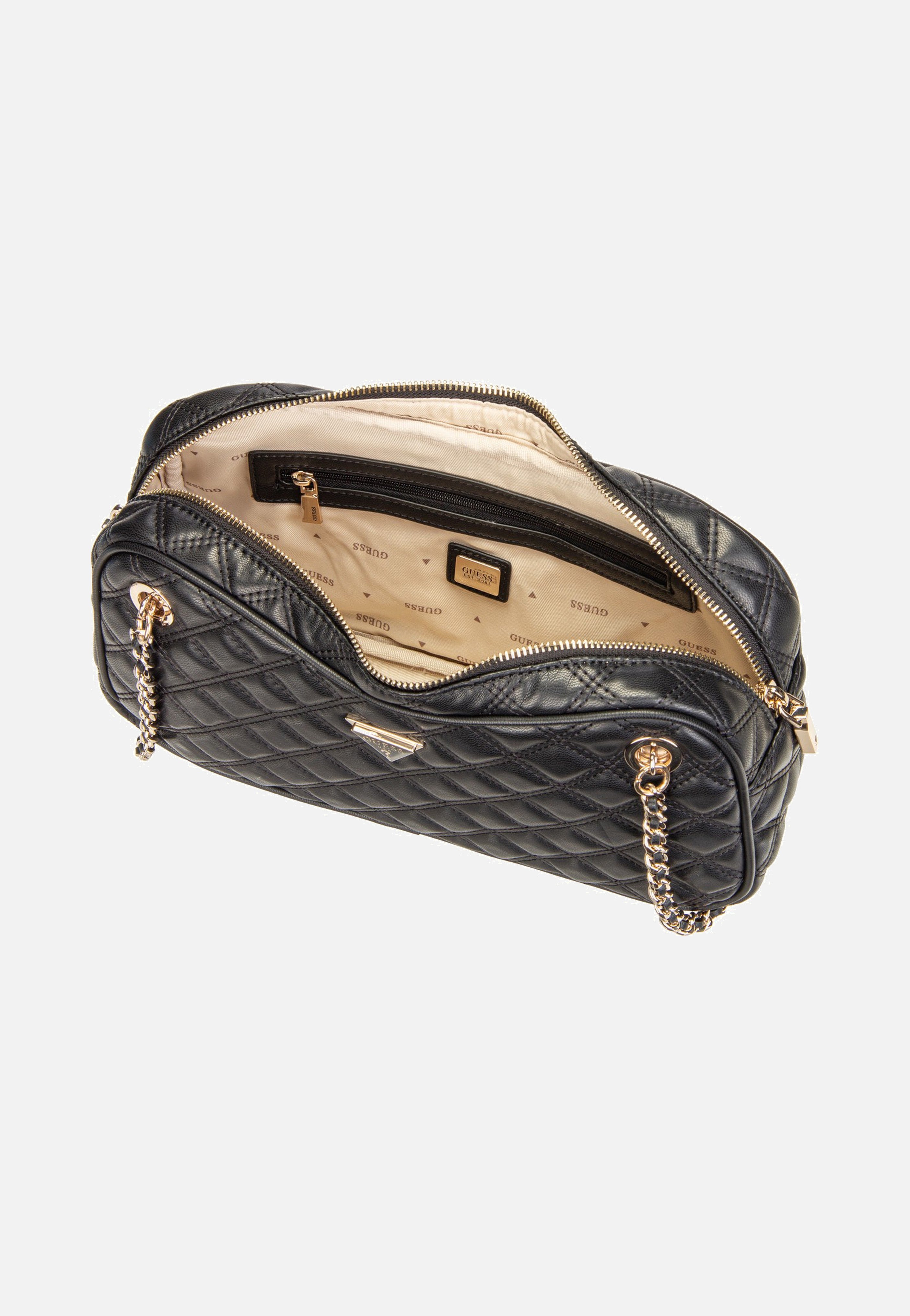 Guess Giully II Shoulder Satchel Black Satchel