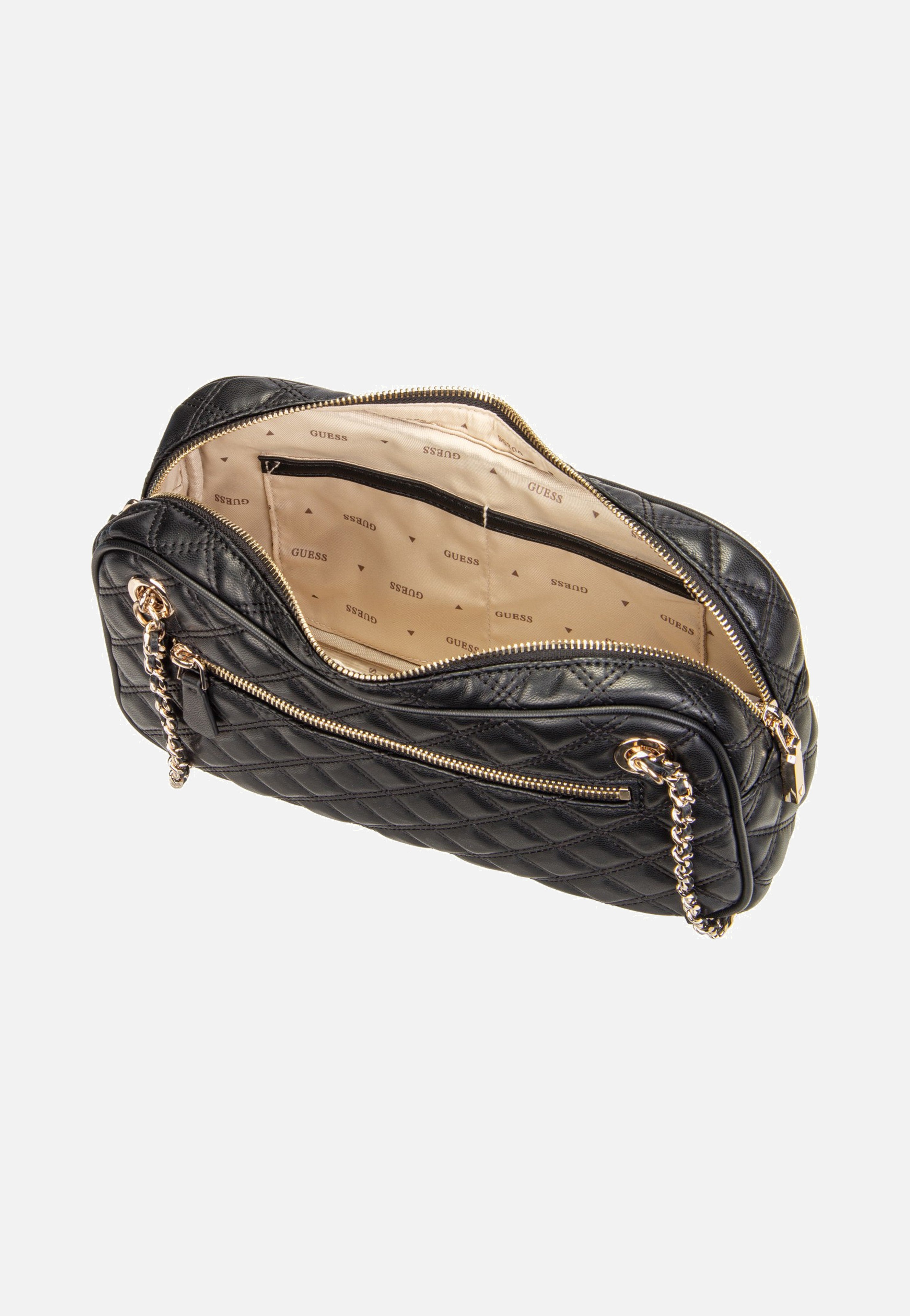 Guess Giully II Shoulder Satchel Black Satchel