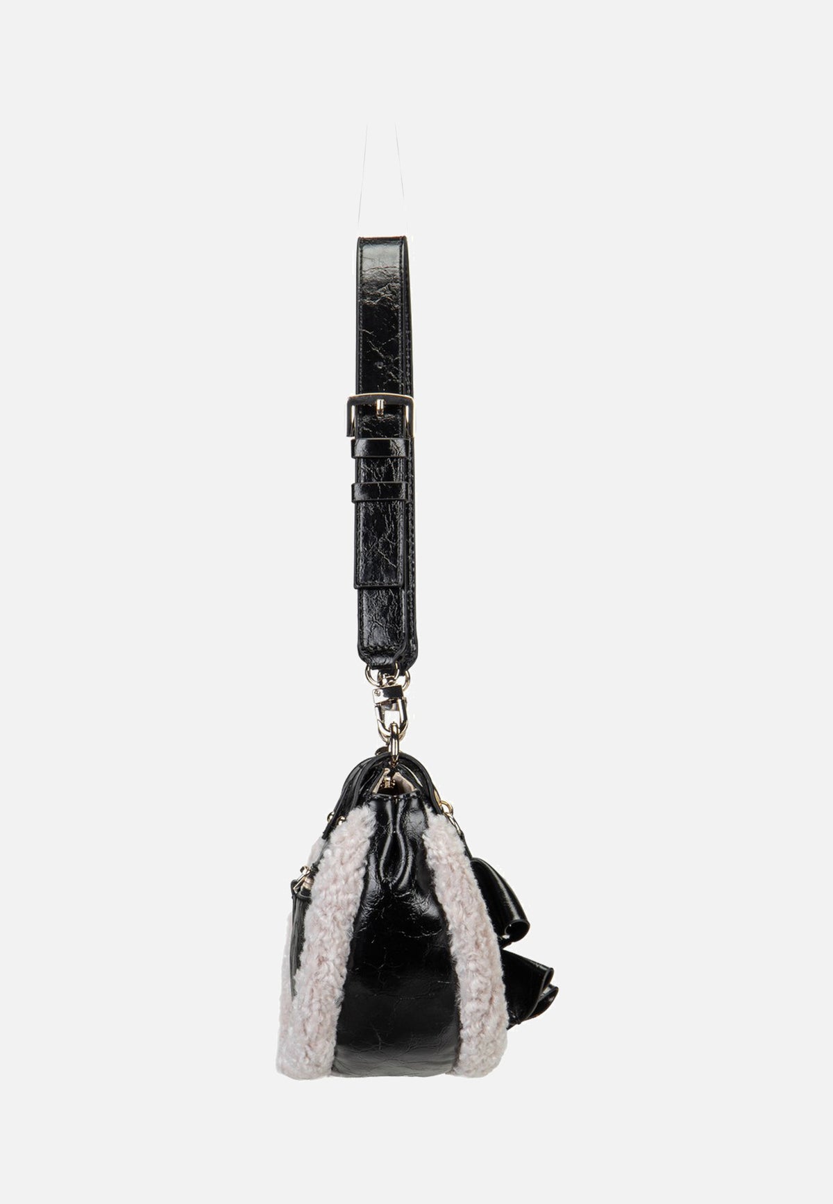 Guess Katie Convertible Shiny 53180 Black Abendtasche
