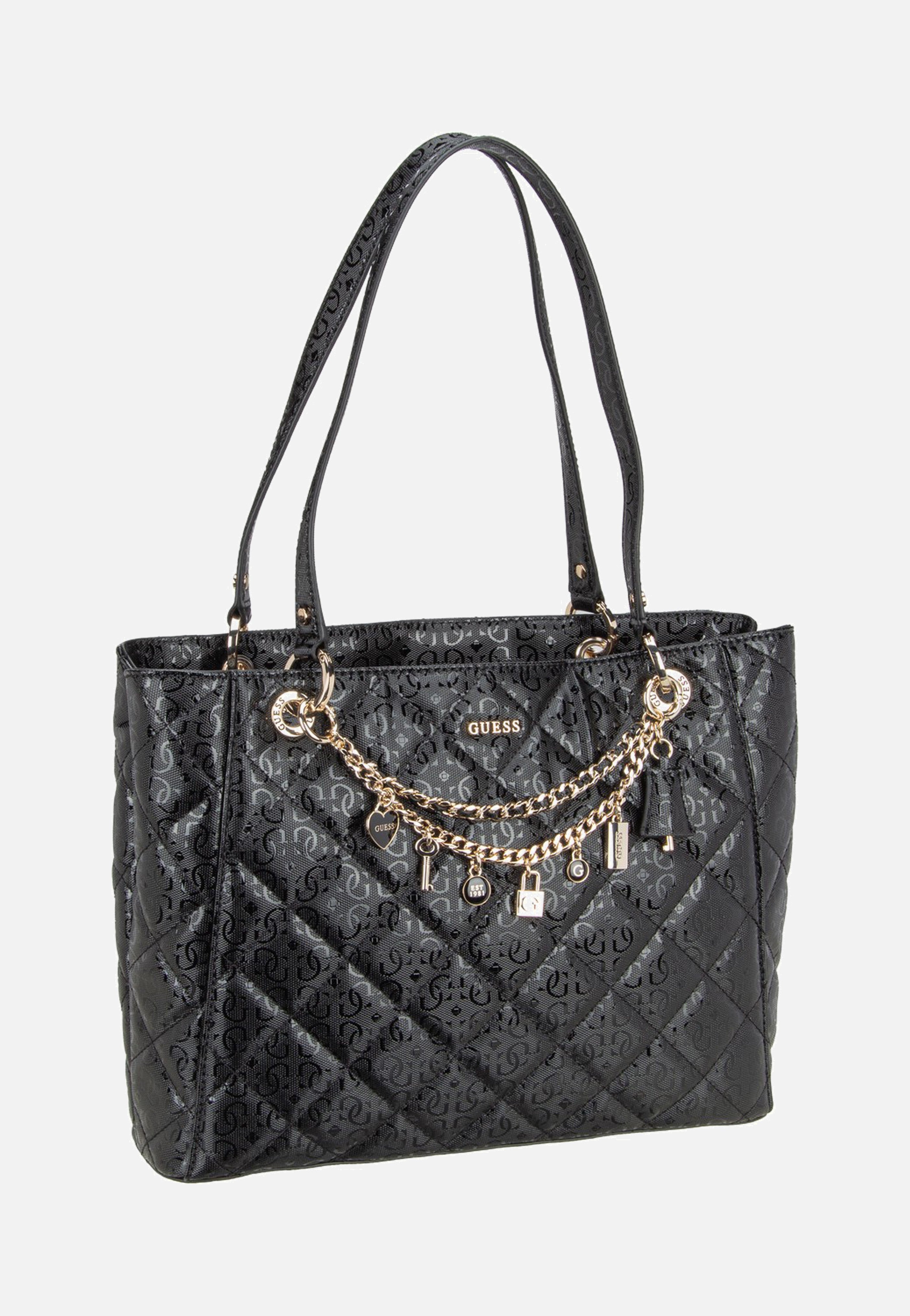 Guess Libby Noel Tote 12250 Black Tote Bag