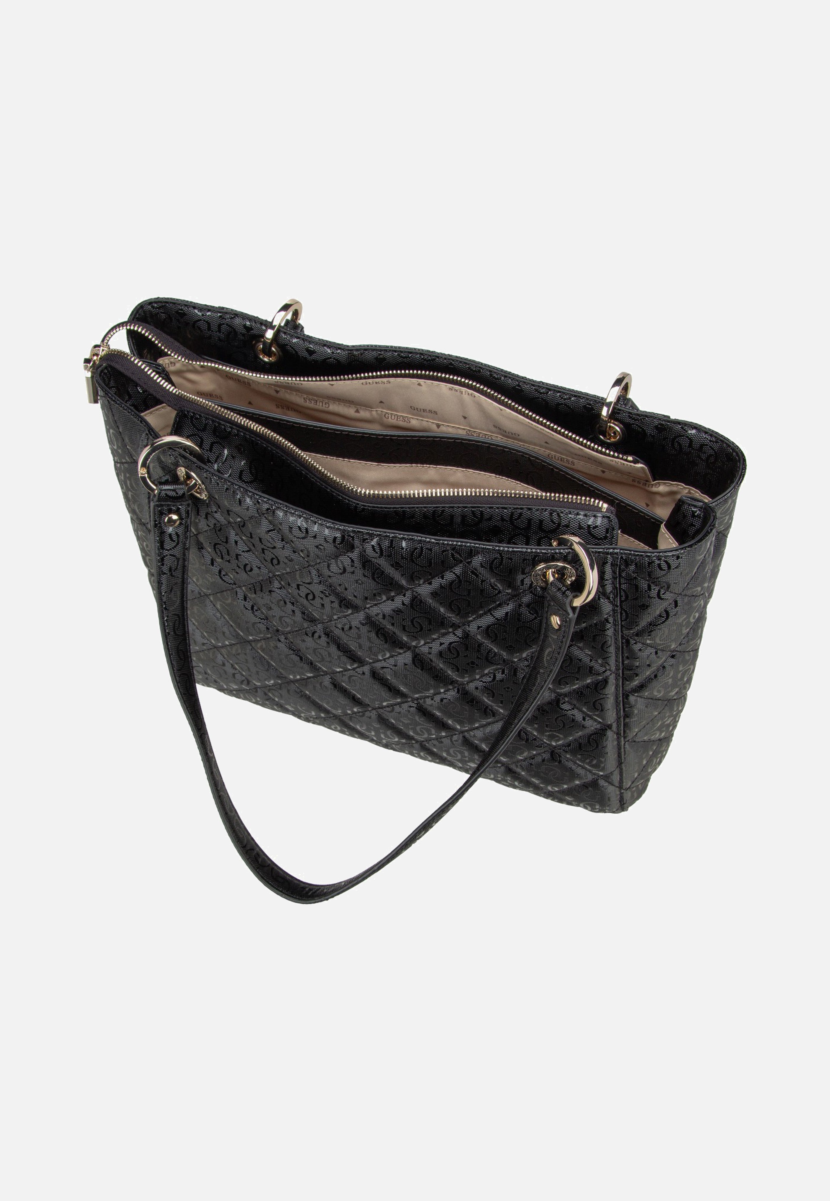 Guess Libby Noel Tote 12250 Black Tote Bag