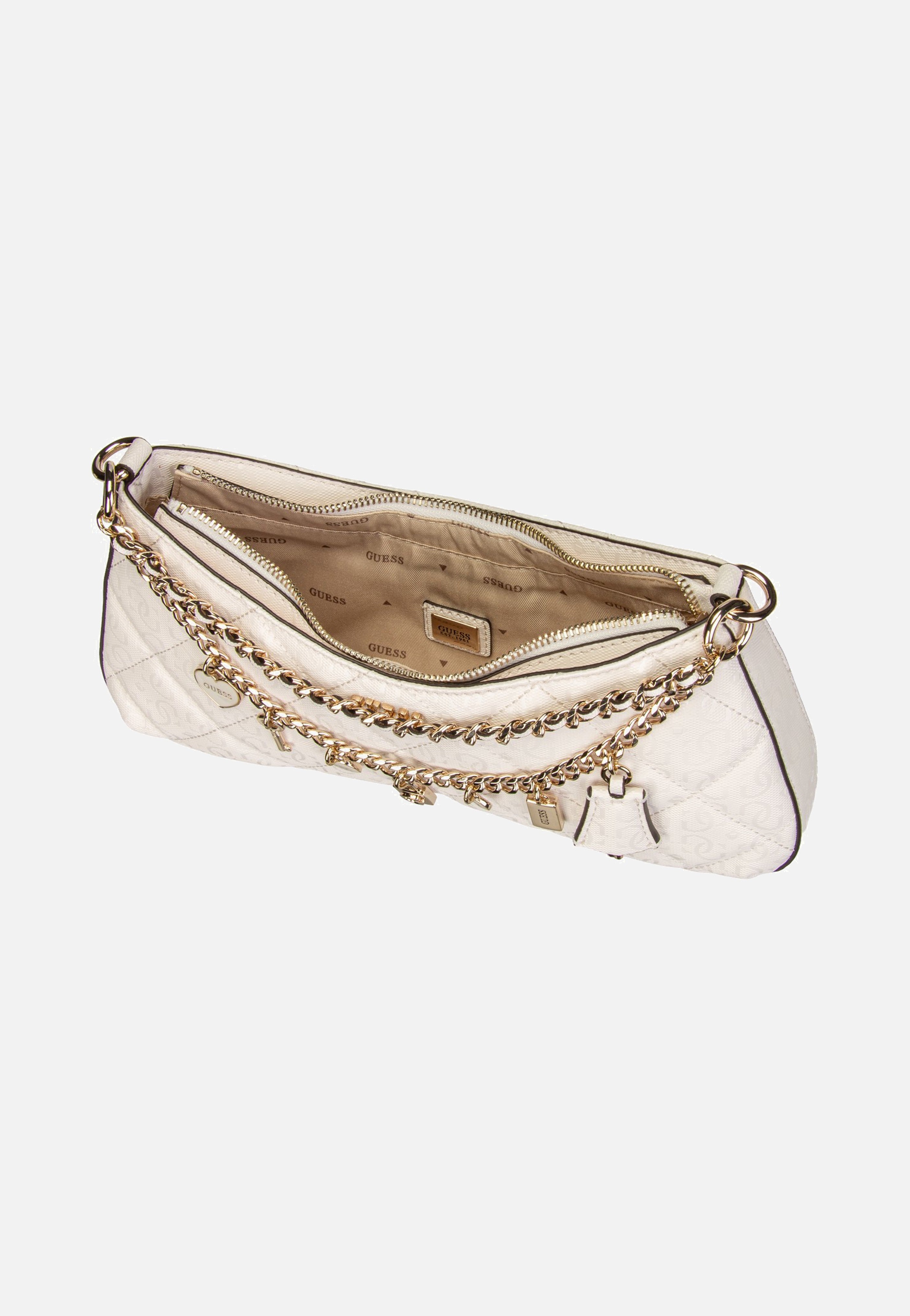 Guess Libby Shoulder 12180 Off White Schultertasche
