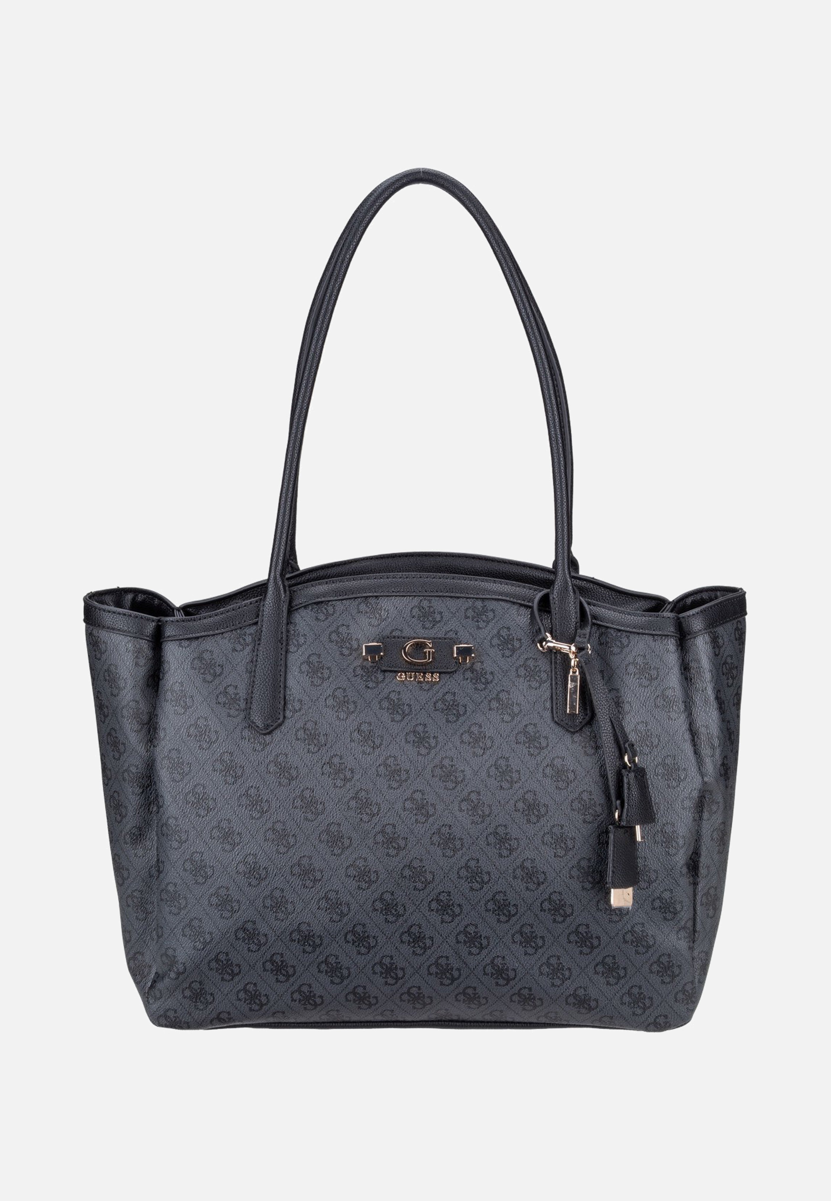 Guess Lindsey 49024 Coal Logo Shopper