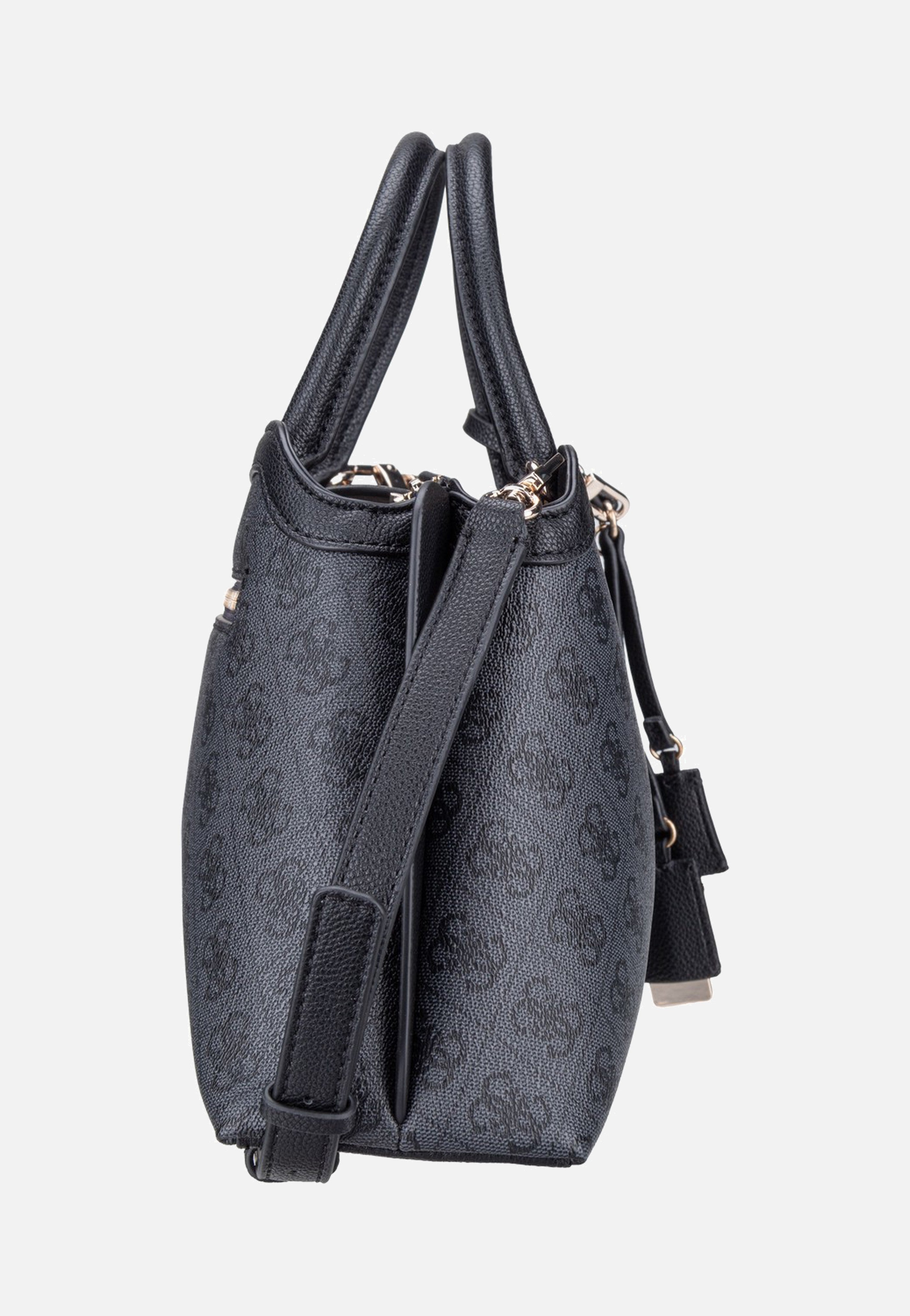 Guess Lindsey Girlfriend 49060 Coal Logo Satchel