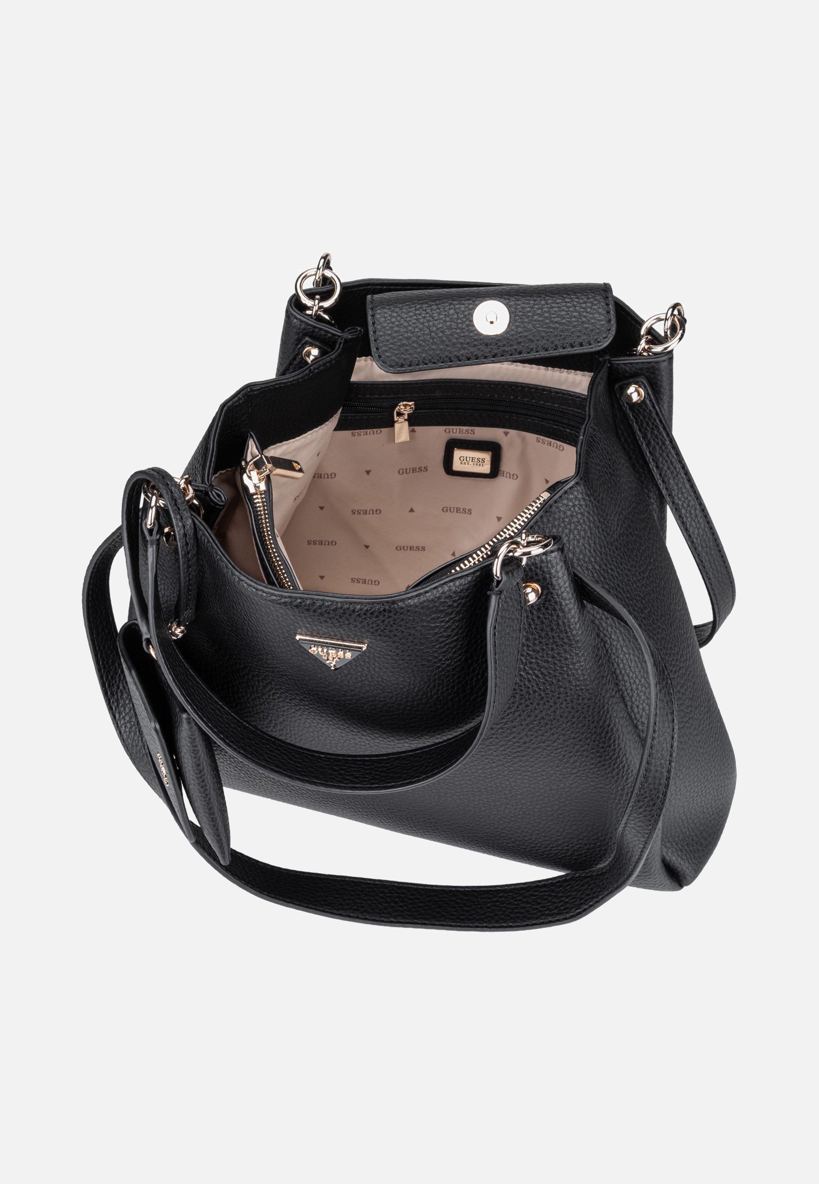 Guess Lorella Girlfriend 6230 Black Tote Bag