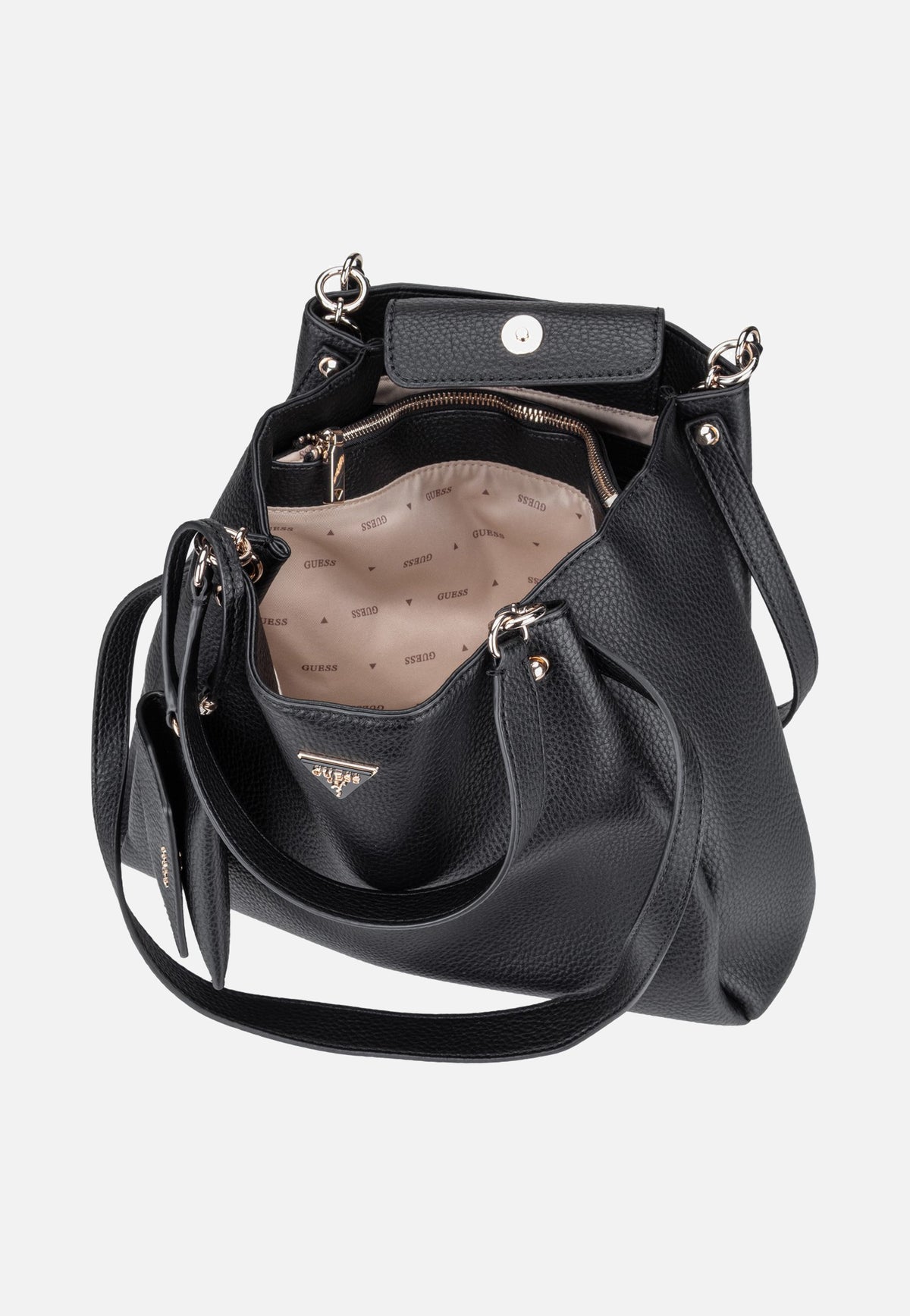 Guess Lorella Girlfriend 6230 Black Tote Bag