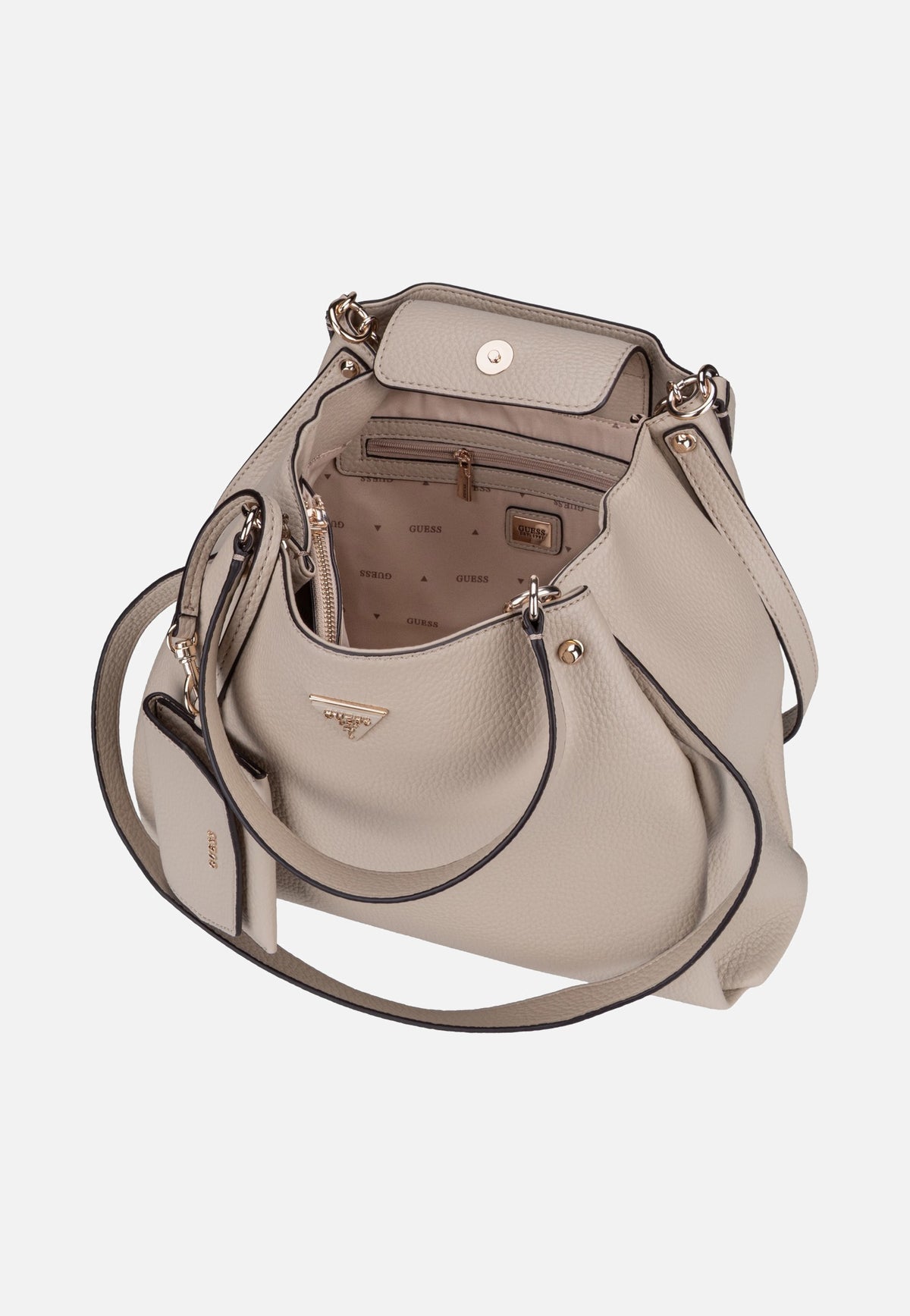 Guess Lorella Girlfriend 6230 Bone Tote Bag