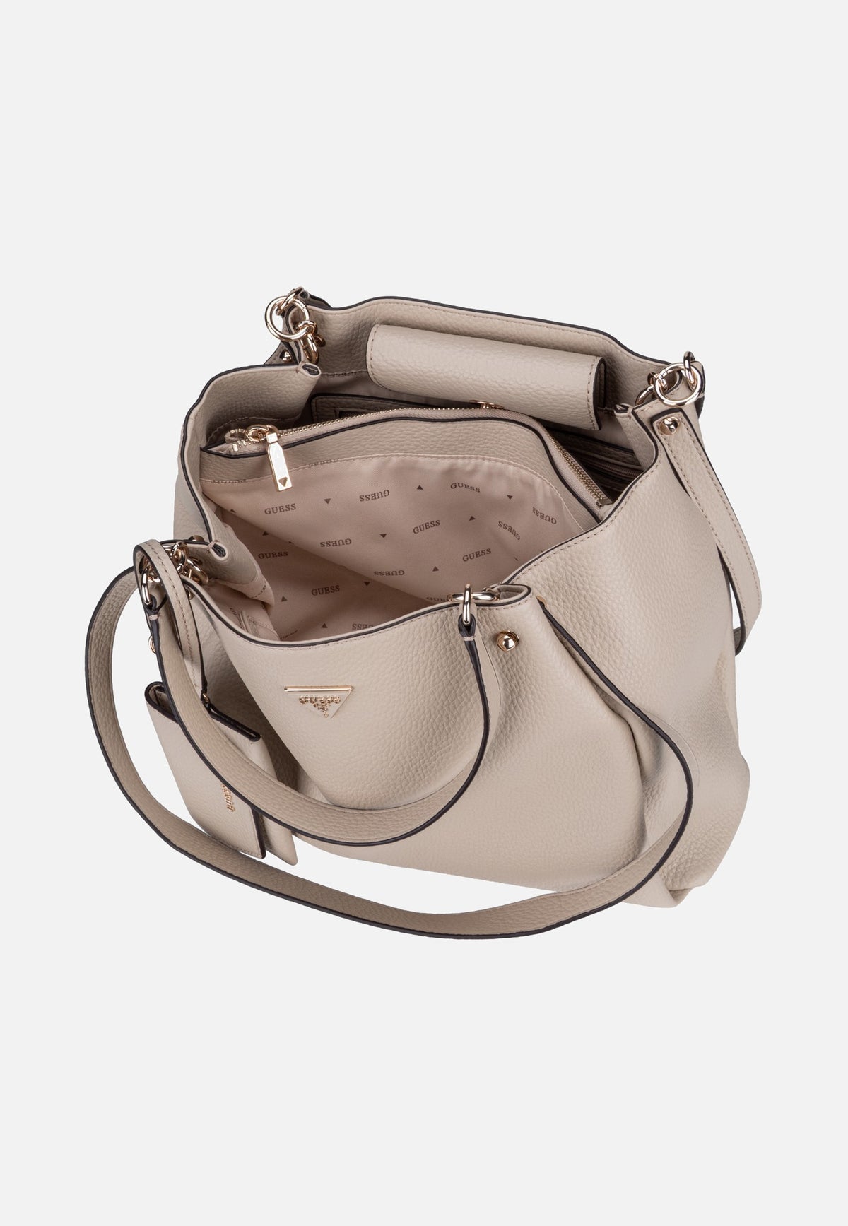 Guess Lorella Girlfriend 6230 Bone Tote Bag