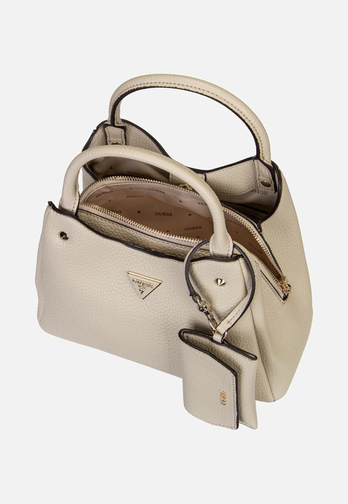 Guess Lorella Small Girlfriend 6220 Bone Henkeltasche