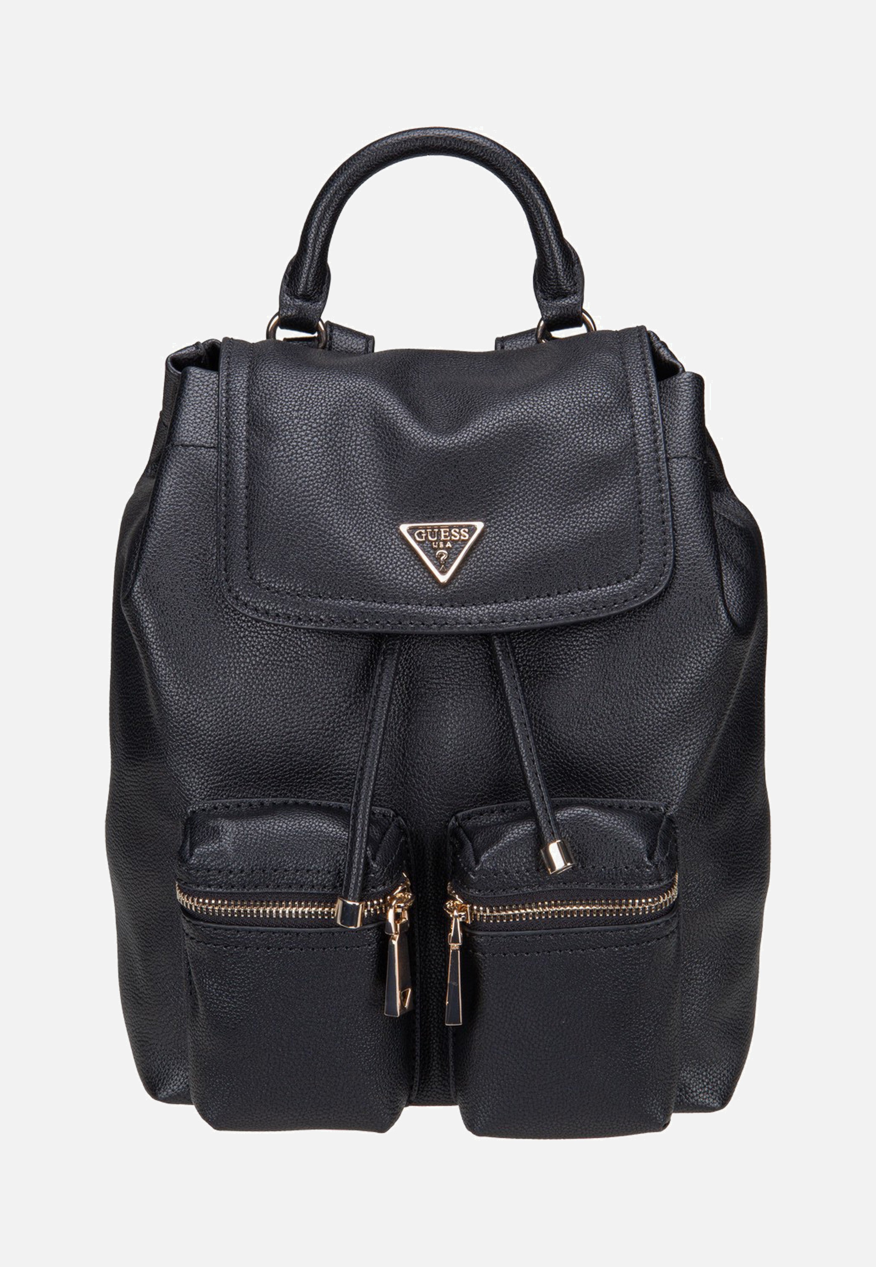 Guess Manhattan II Flap Black Rucksack