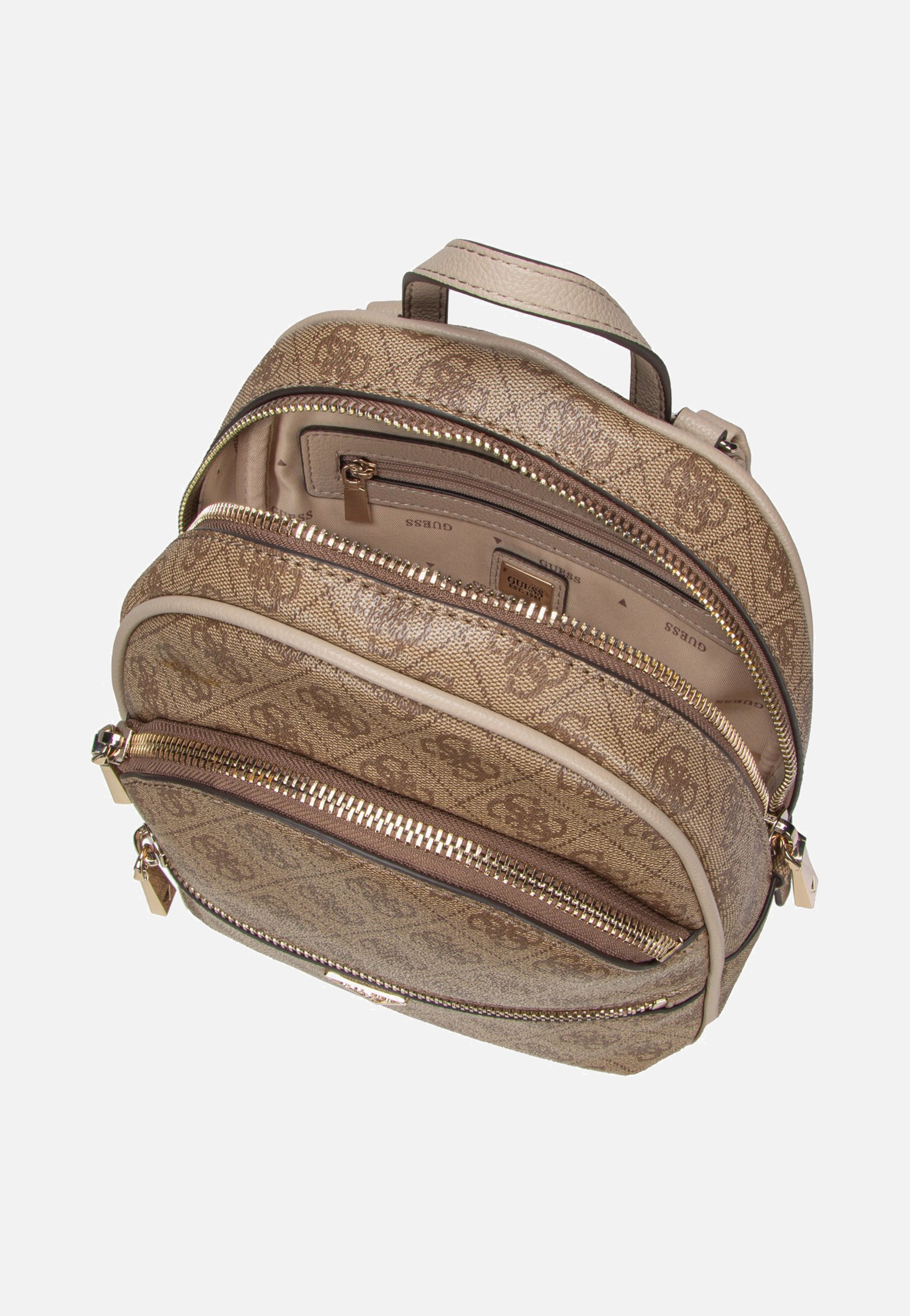 Guess Manhattan II Latte Logo Rucksack