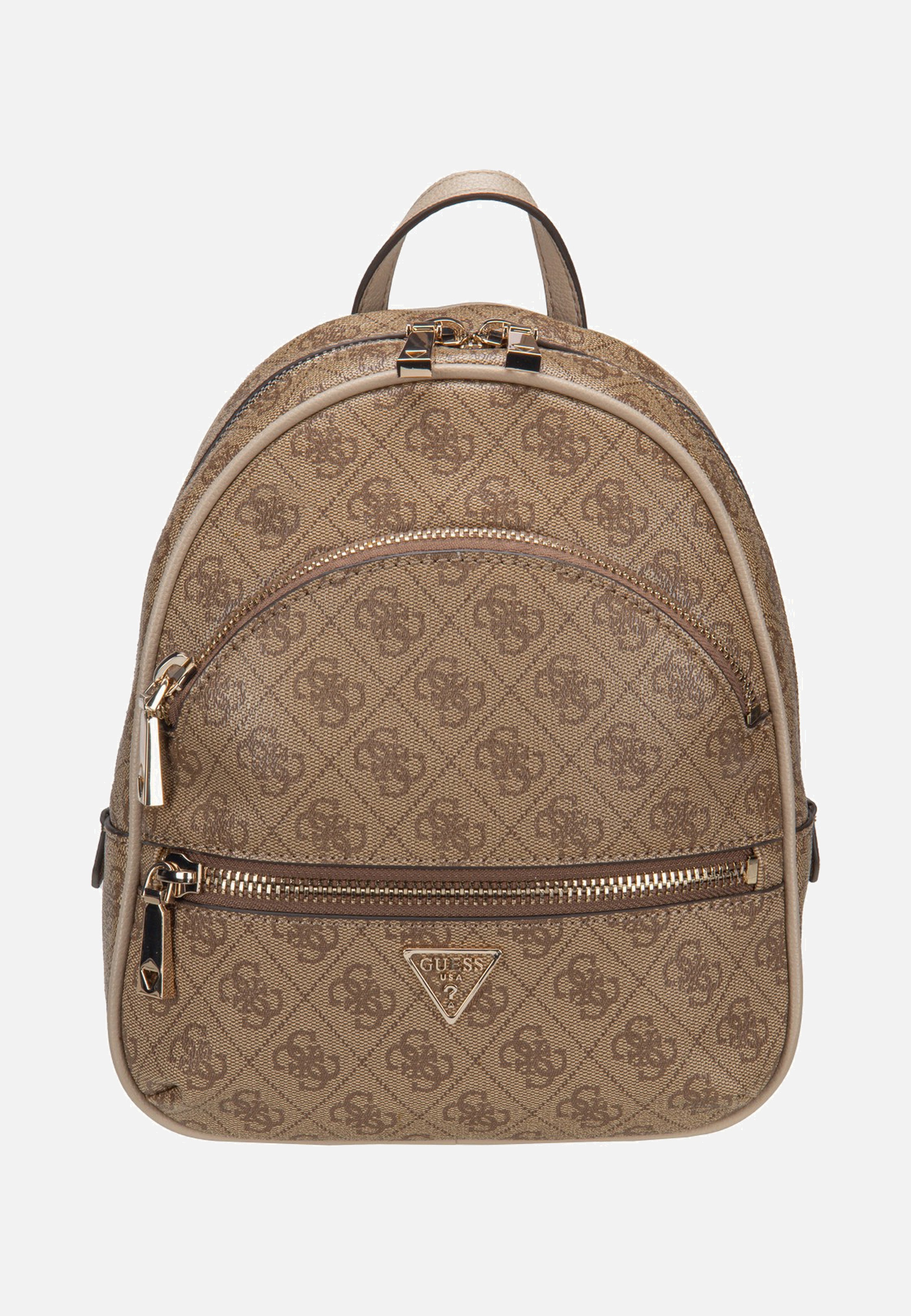 Guess - Manhattan II Latte Logo - Backpack | Women-Image