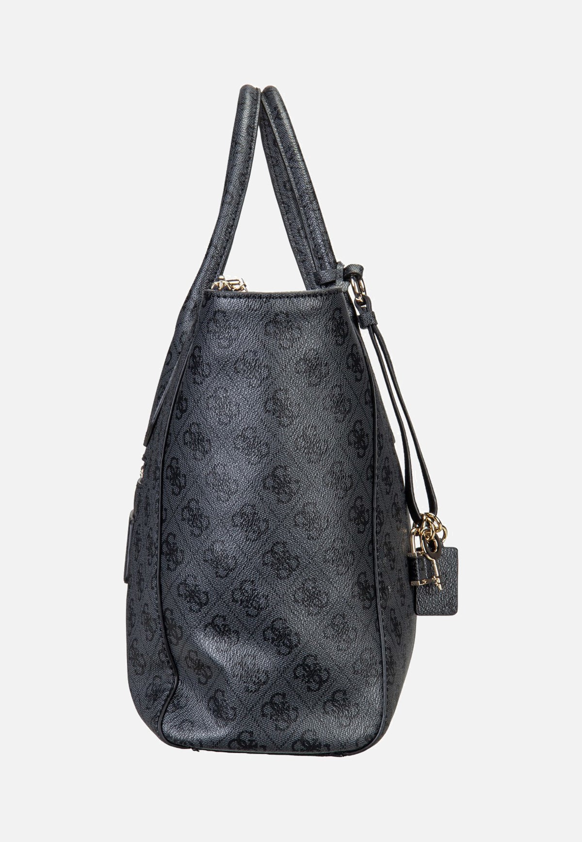 Guess Marissa Logo Tech 82240 Coal Logo Tote Bag