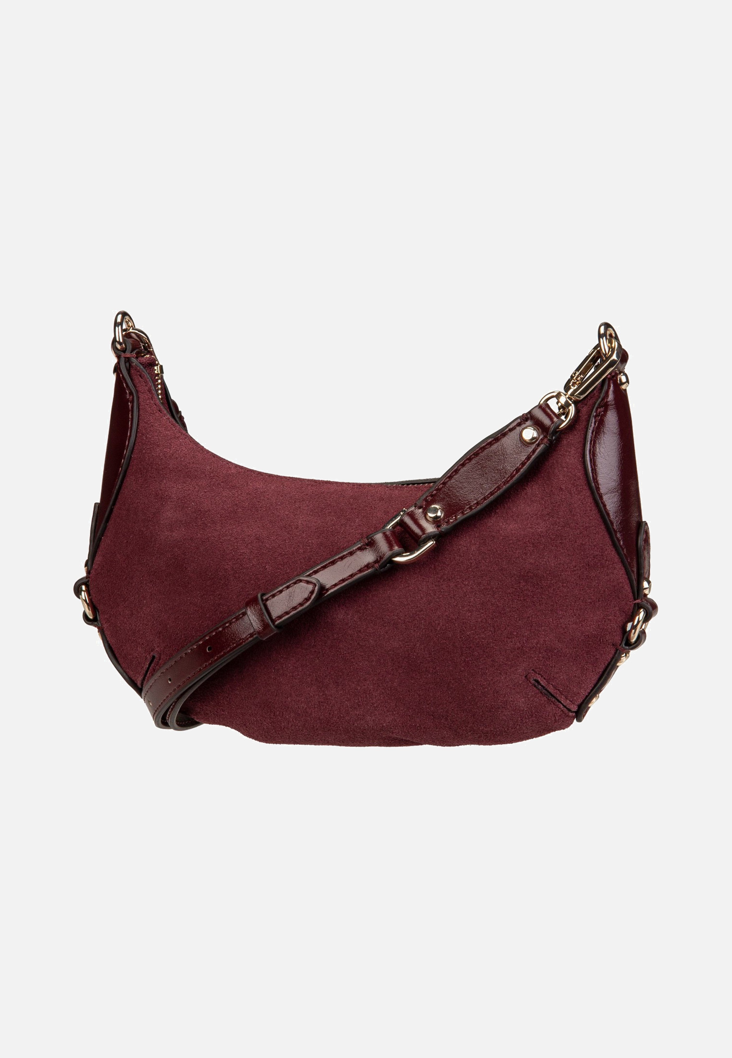 Guess Marsha Mini Crossbody Burgundy Umhängetasche