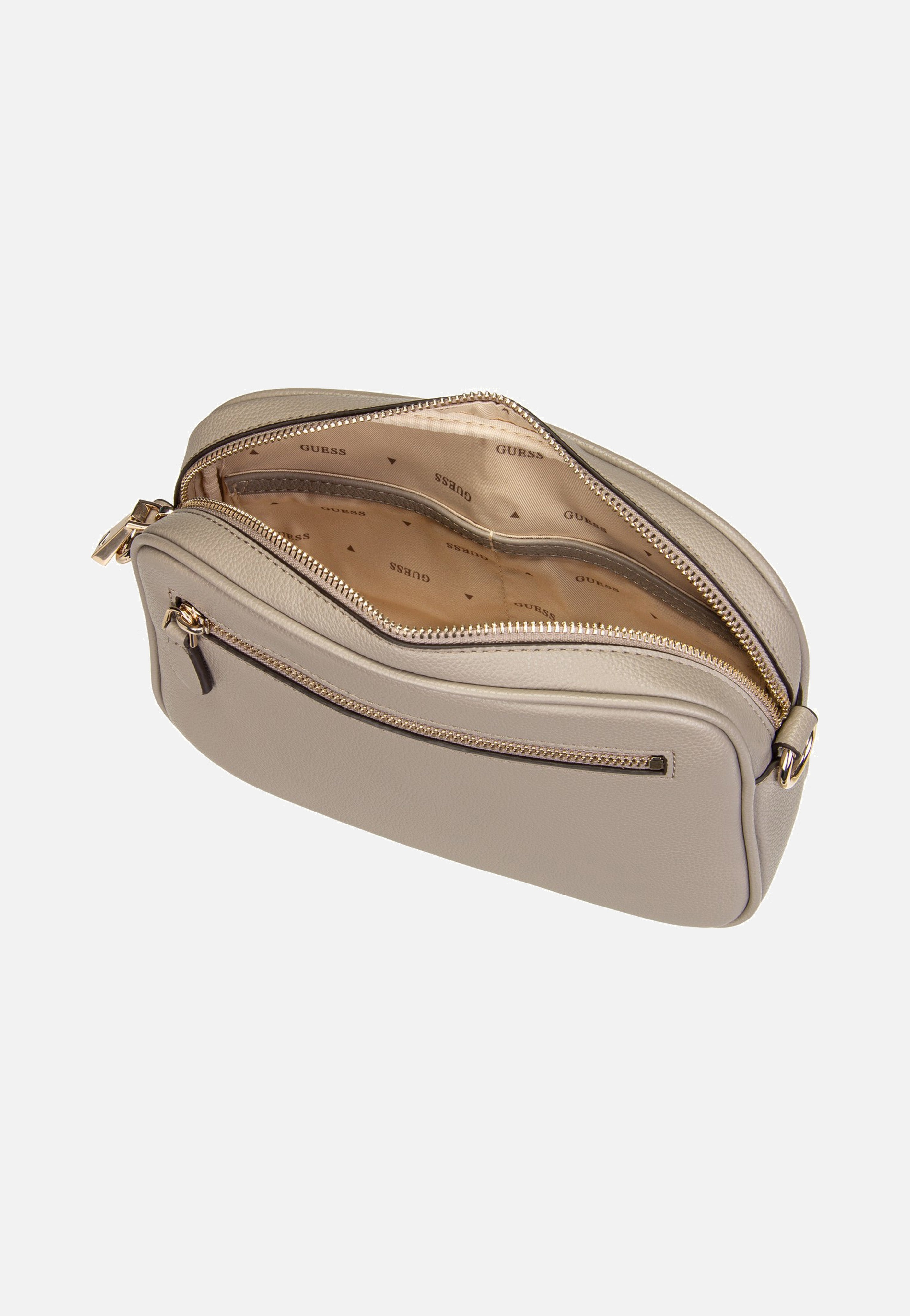 Guess - Meridian 2 Camera Bag 74140 Dark Taupe - Crossbody Bag | Women-Image