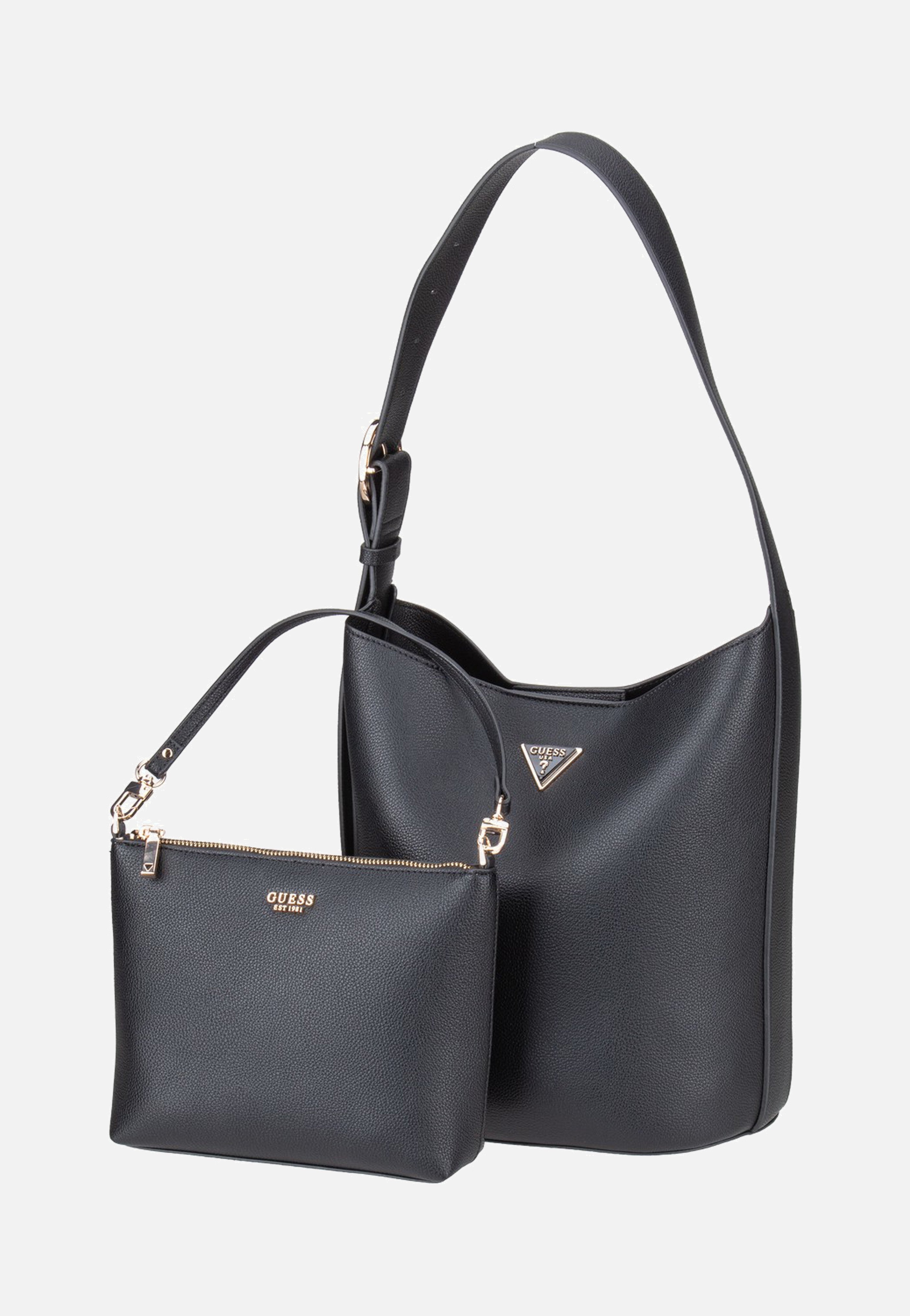 Guess Meridian II Bucket Black Bucket Bag