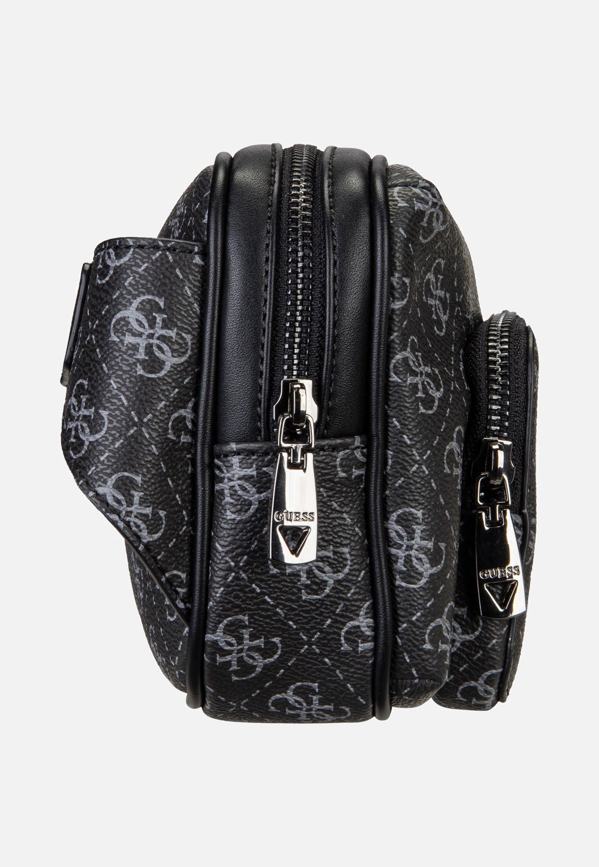 Guess Milano Bumbag M Dark Black Bauchtasche