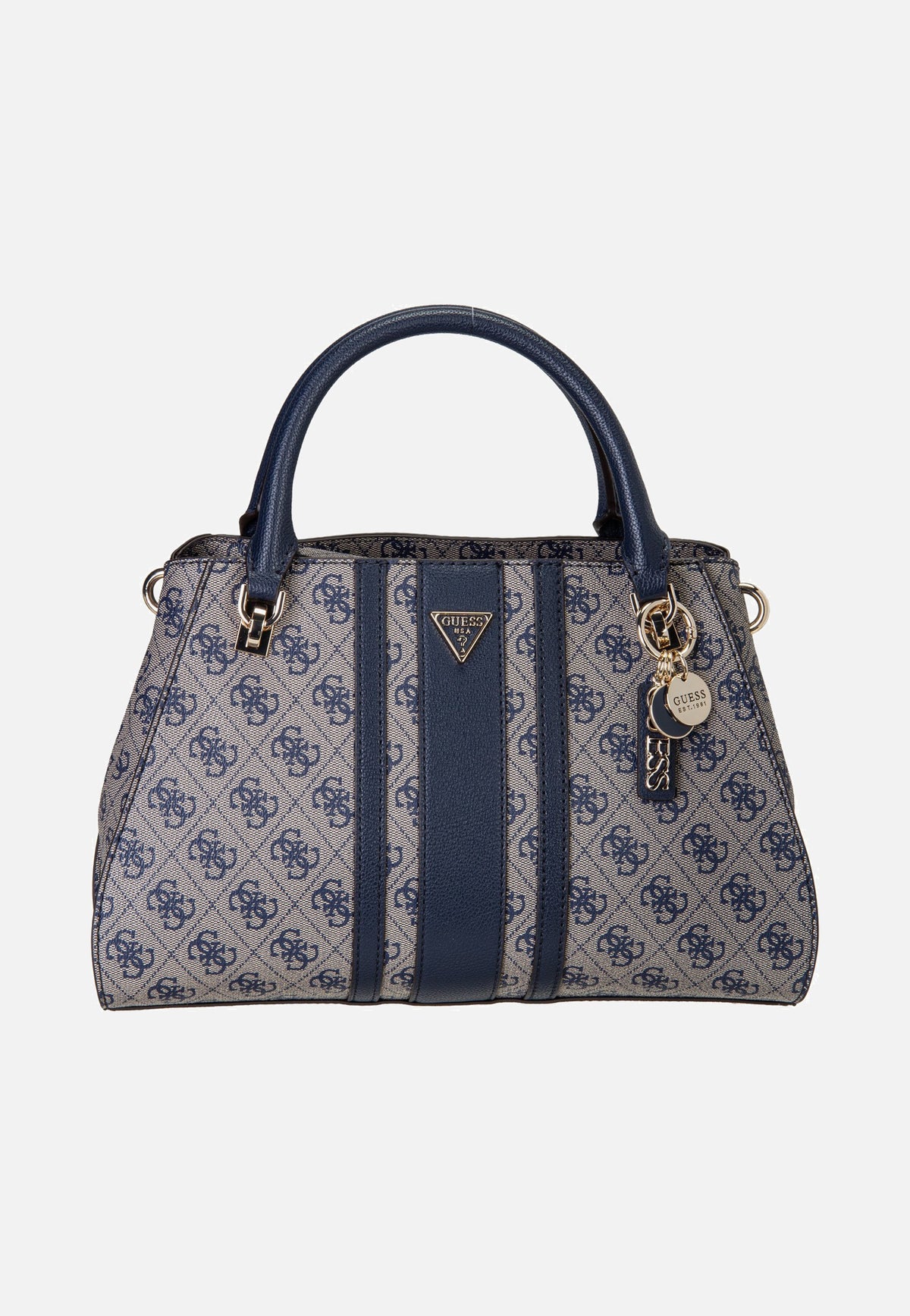 Guess Noelle II Luxury SAT 72070 Midnight Logo Henkeltasche