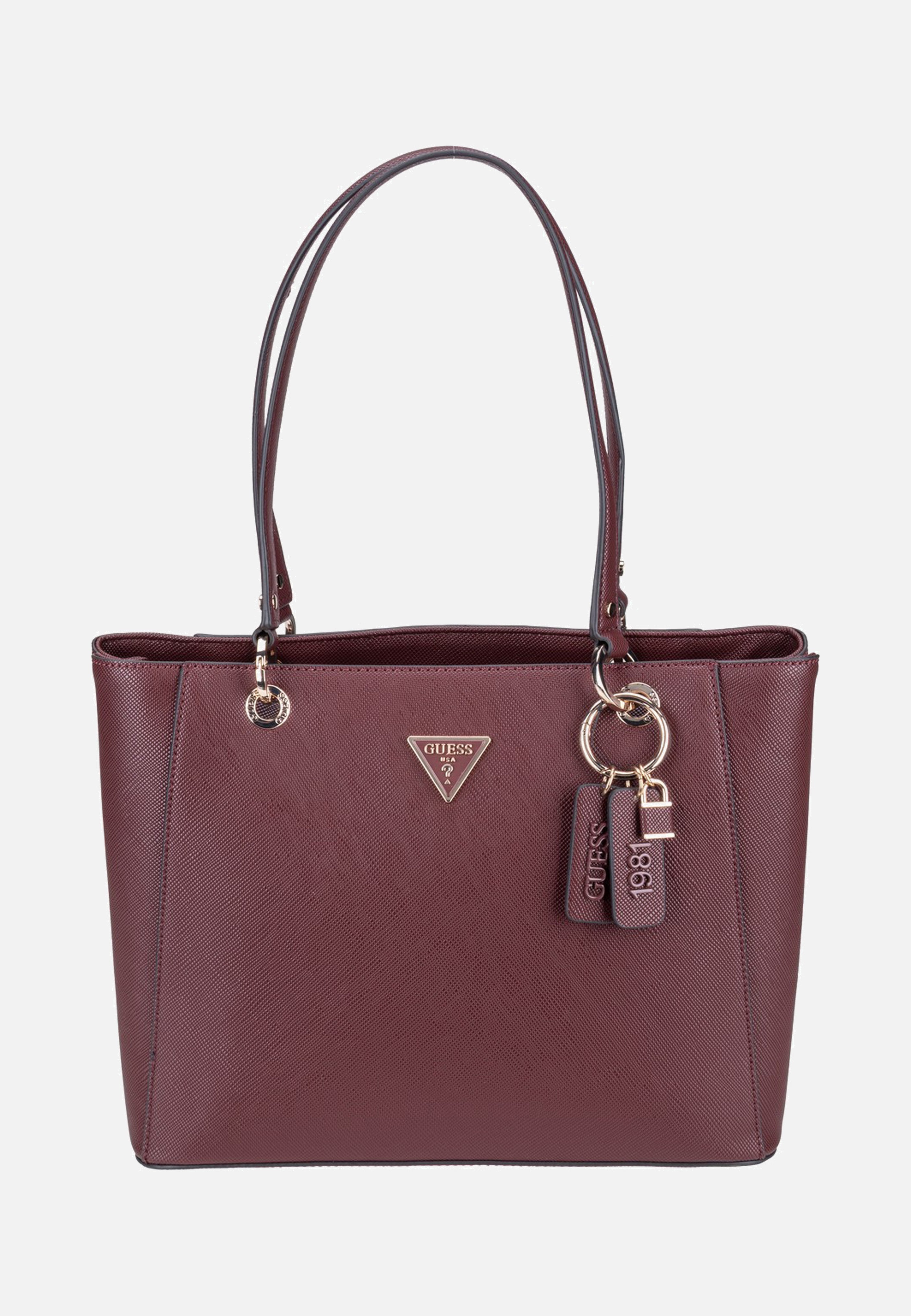 Guess Noelle II Saffiano 72250 Burgundy Shopper