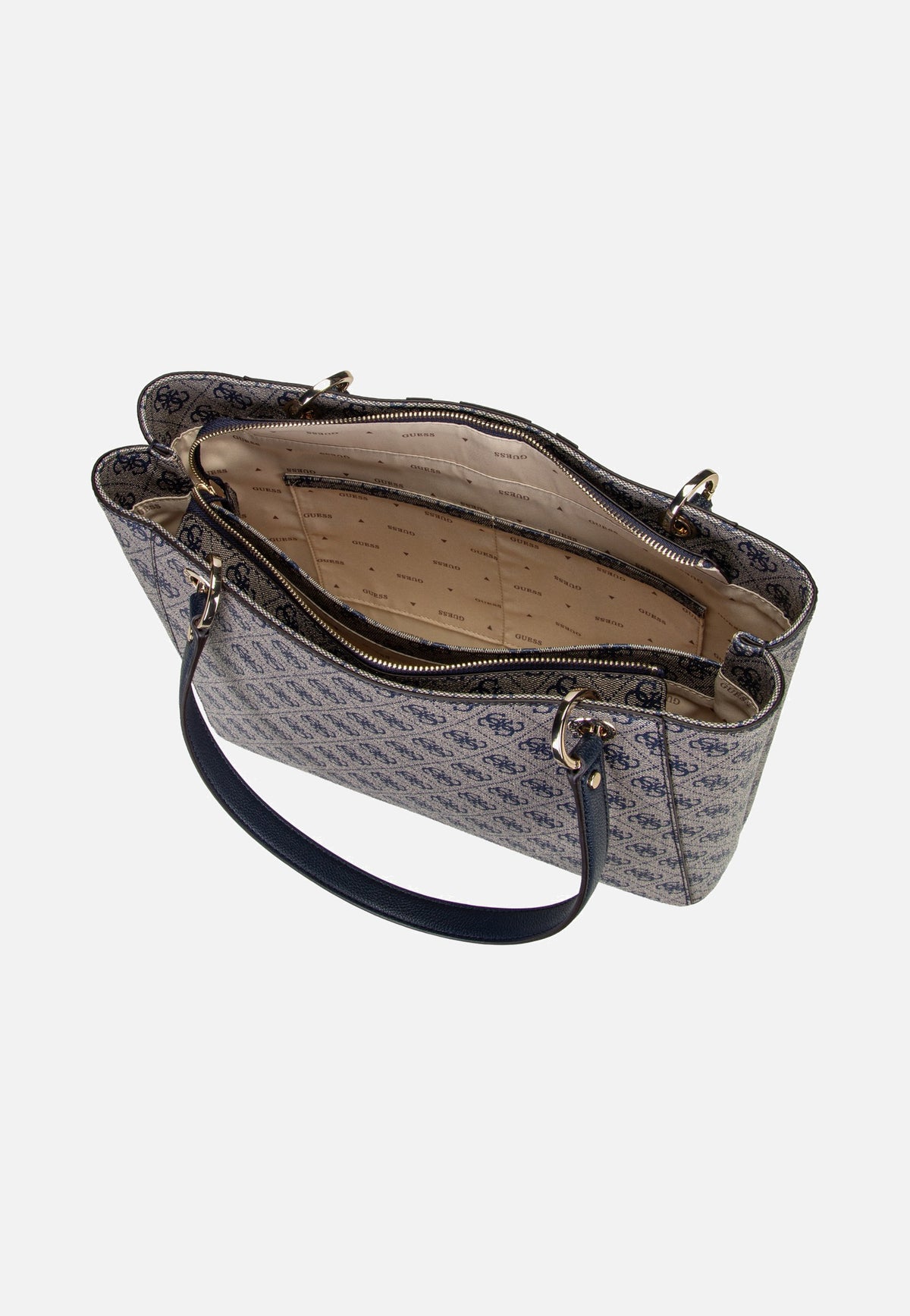 Guess Noelle II TO 72250 Midnight Logo Tote Bag