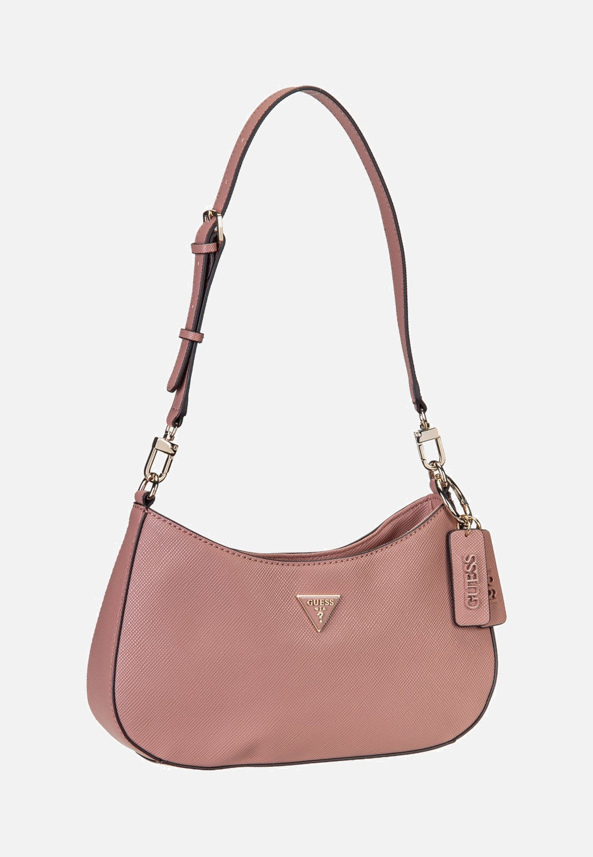 Guess Noelle II Top Zip Saffiano 72180 Rosewood Abendtasche