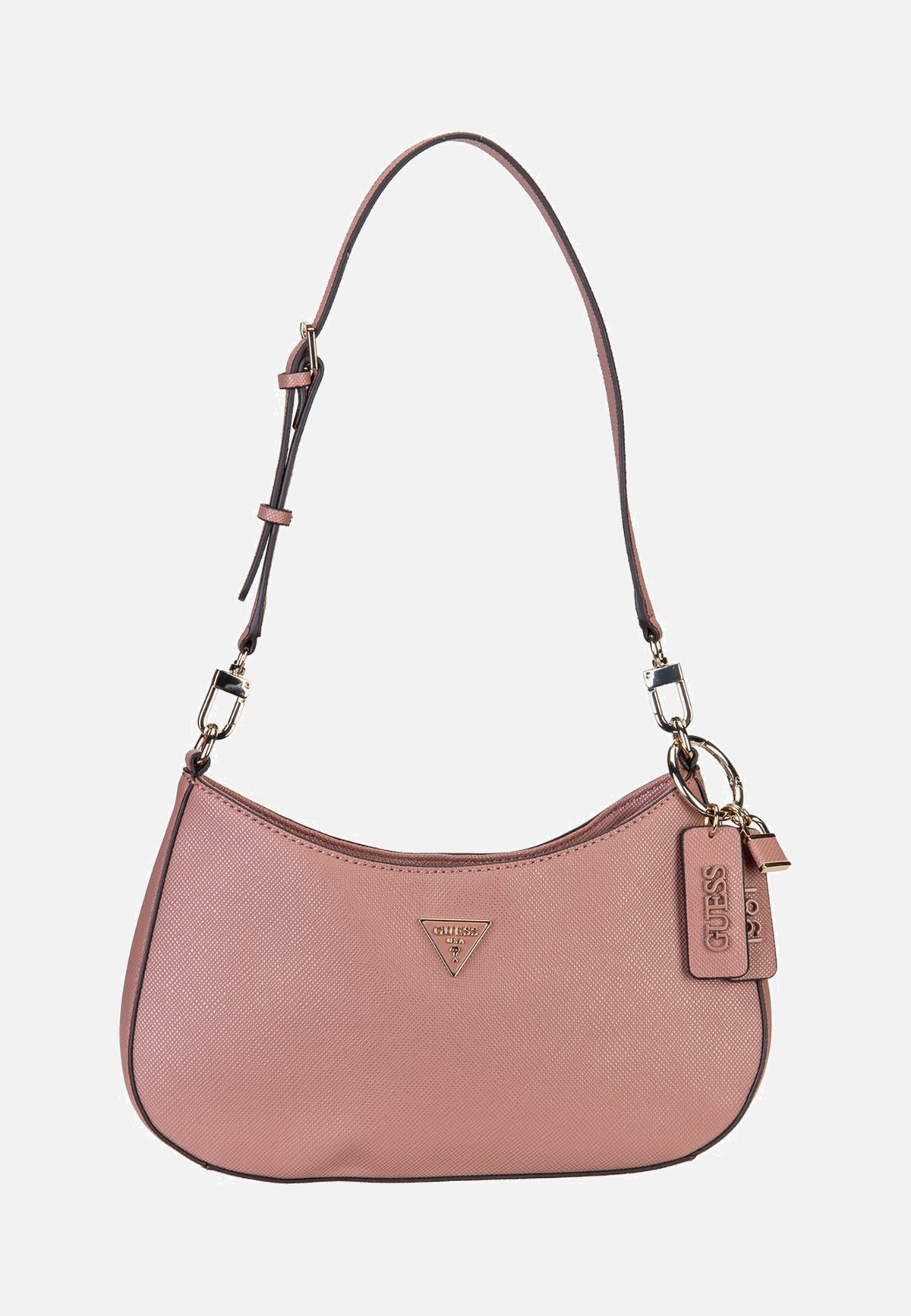 Guess Noelle II Top Zip Saffiano 72180 Rosewood Abendtasche