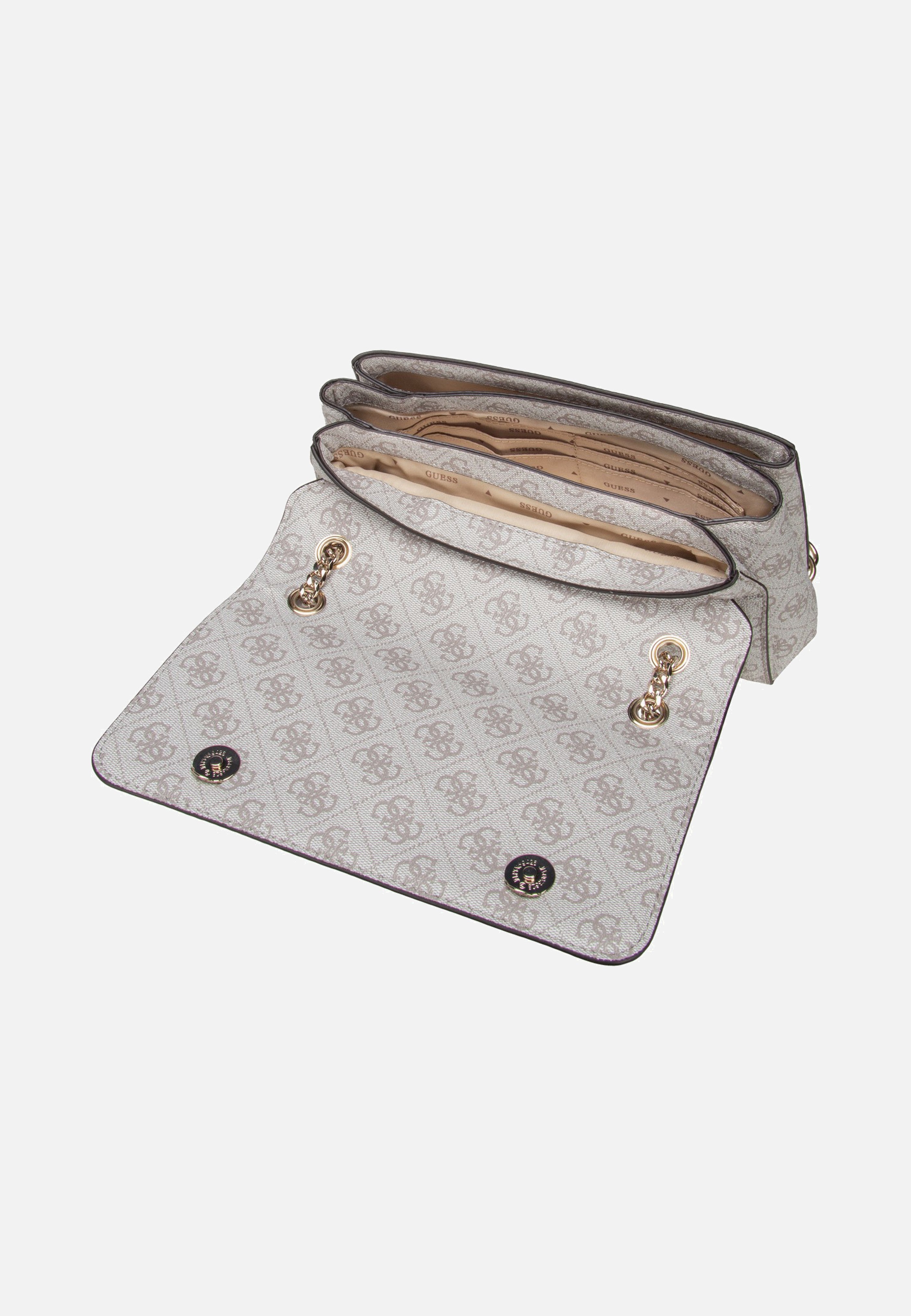 Guess - Noelle II Conv XBody Flap 72210 Dark Oak - Shoulder Bag | Women-Image