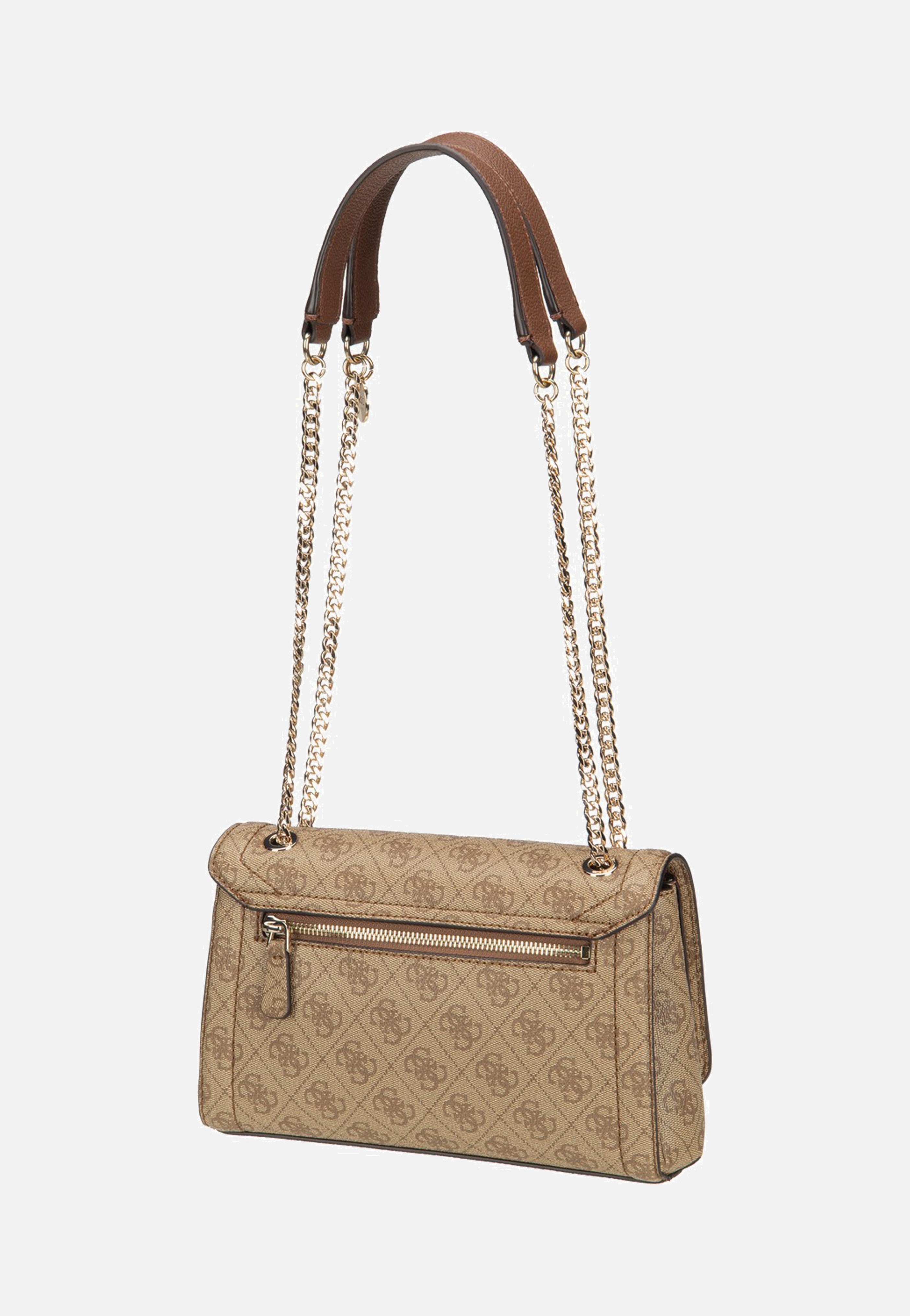 Guess Noelle II Conv XBody Flap 72210 Latte Logo/Brown Schultertasche