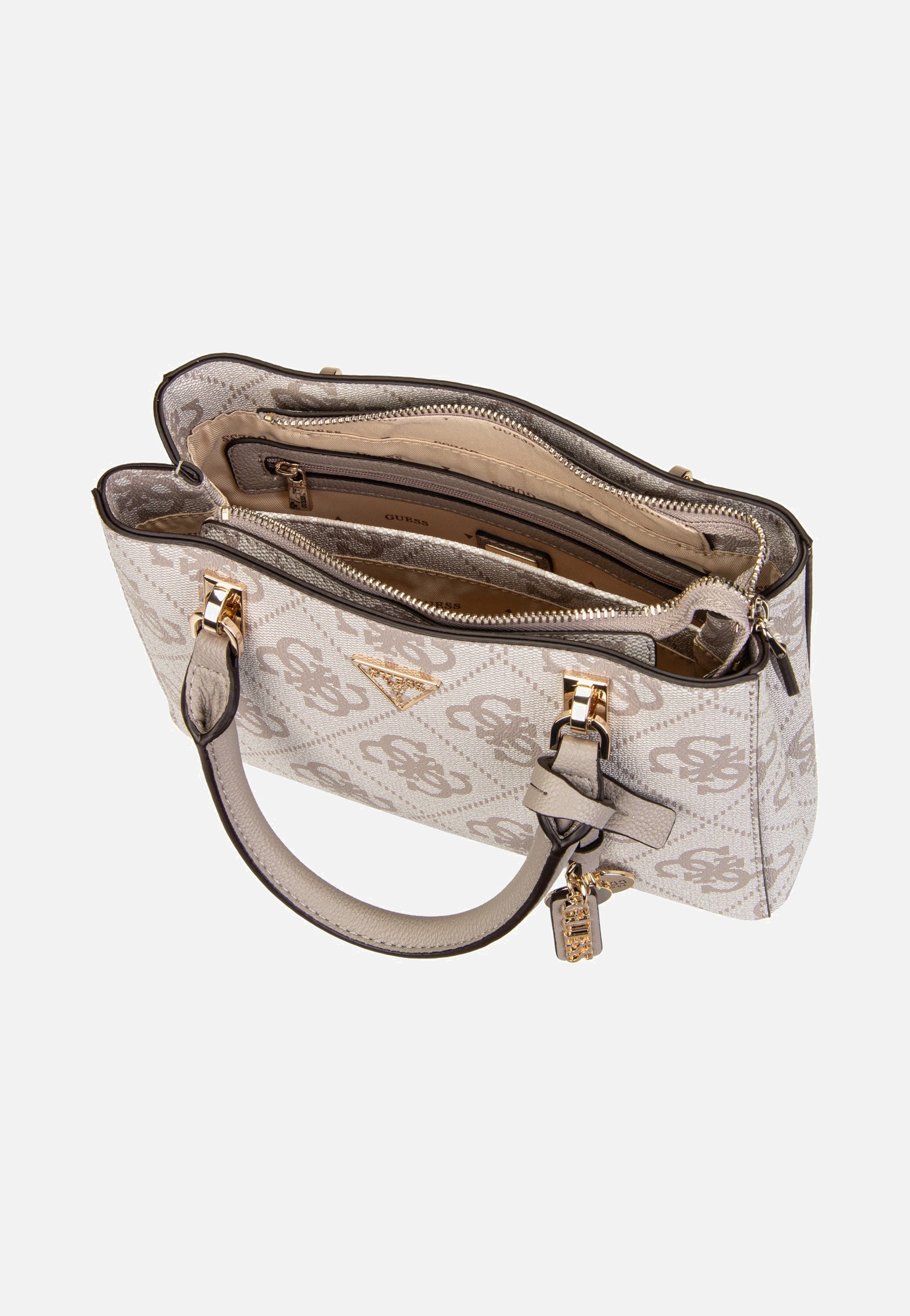 Guess - Noelle II Sml Multi Comp Dark Oak - Satchel | Women-Image