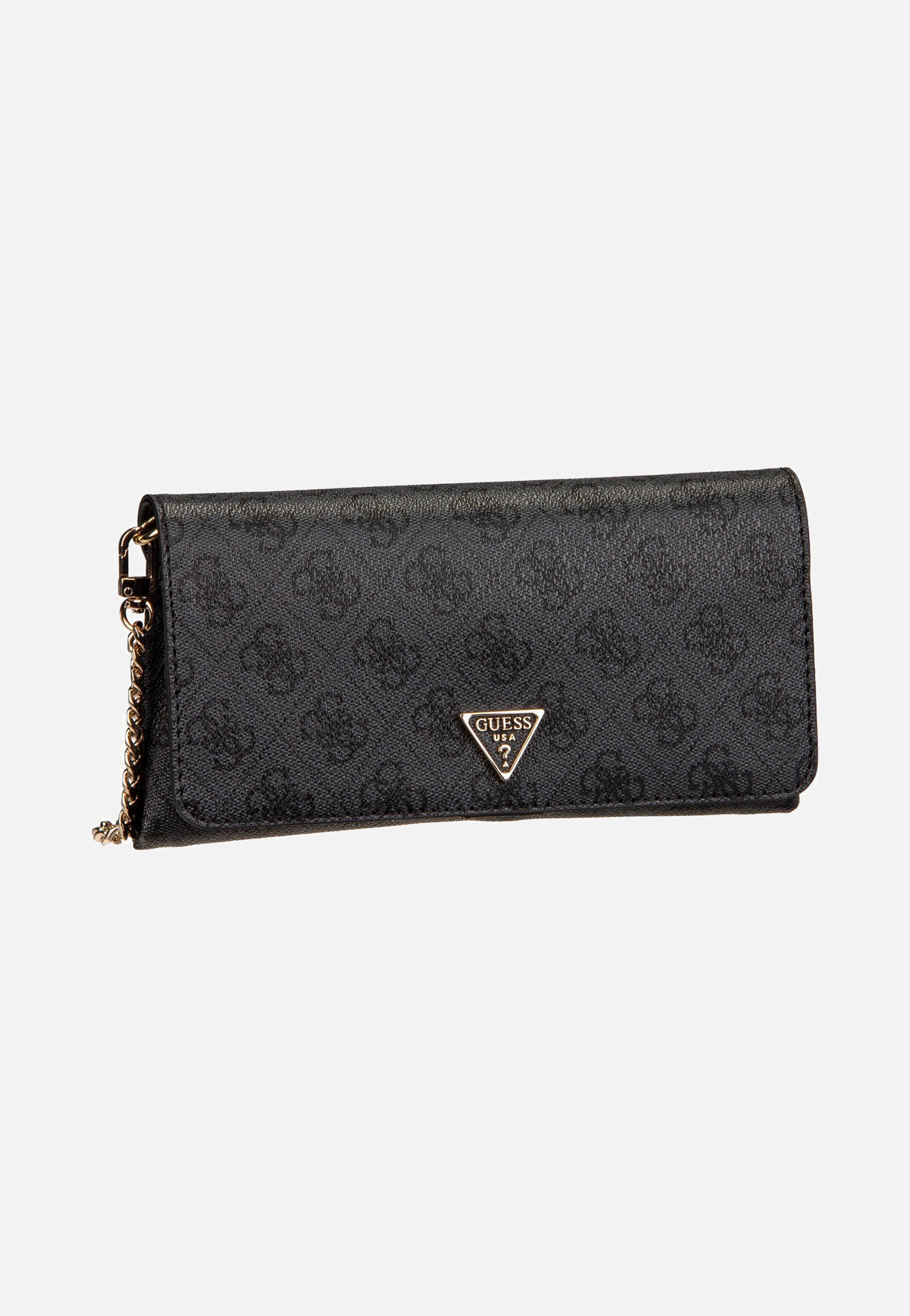 Guess - Noelle II Xbody Flap Organizer Coal Logo - Clutch | Women-Image