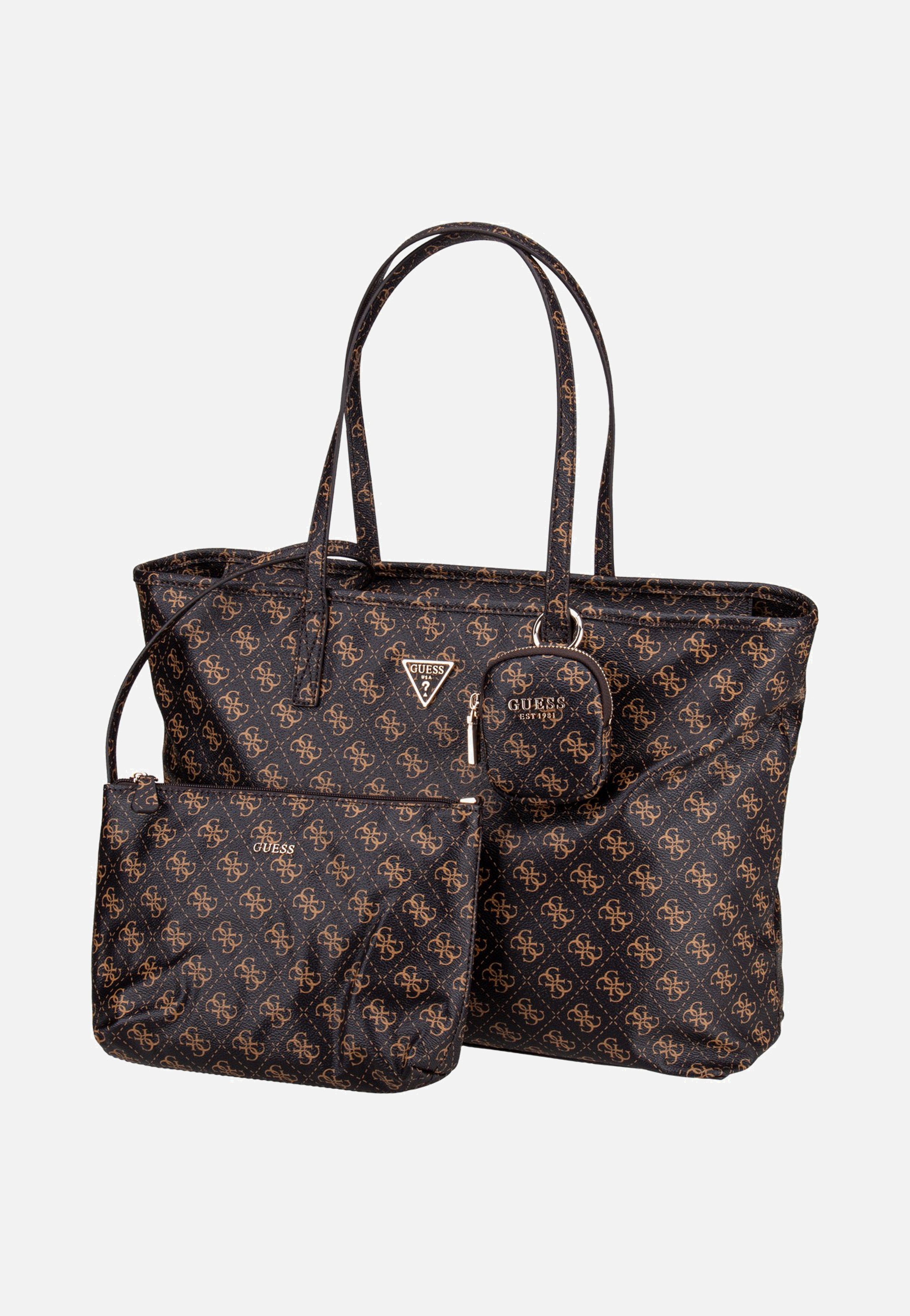 Guess - Power Play II Large Tech TO Lo Brown Logo - Shopper | Women-Image