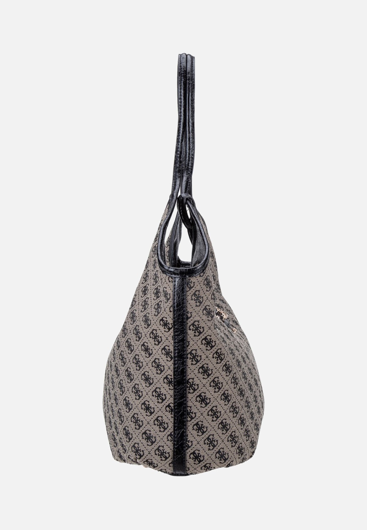 Guess Samantha Girlfriend 13230 Black Logo Shopper