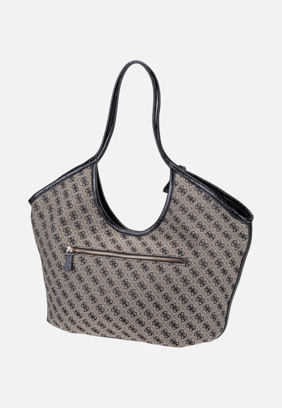 Guess Samantha Girlfriend 13230 Black Logo Shopper
