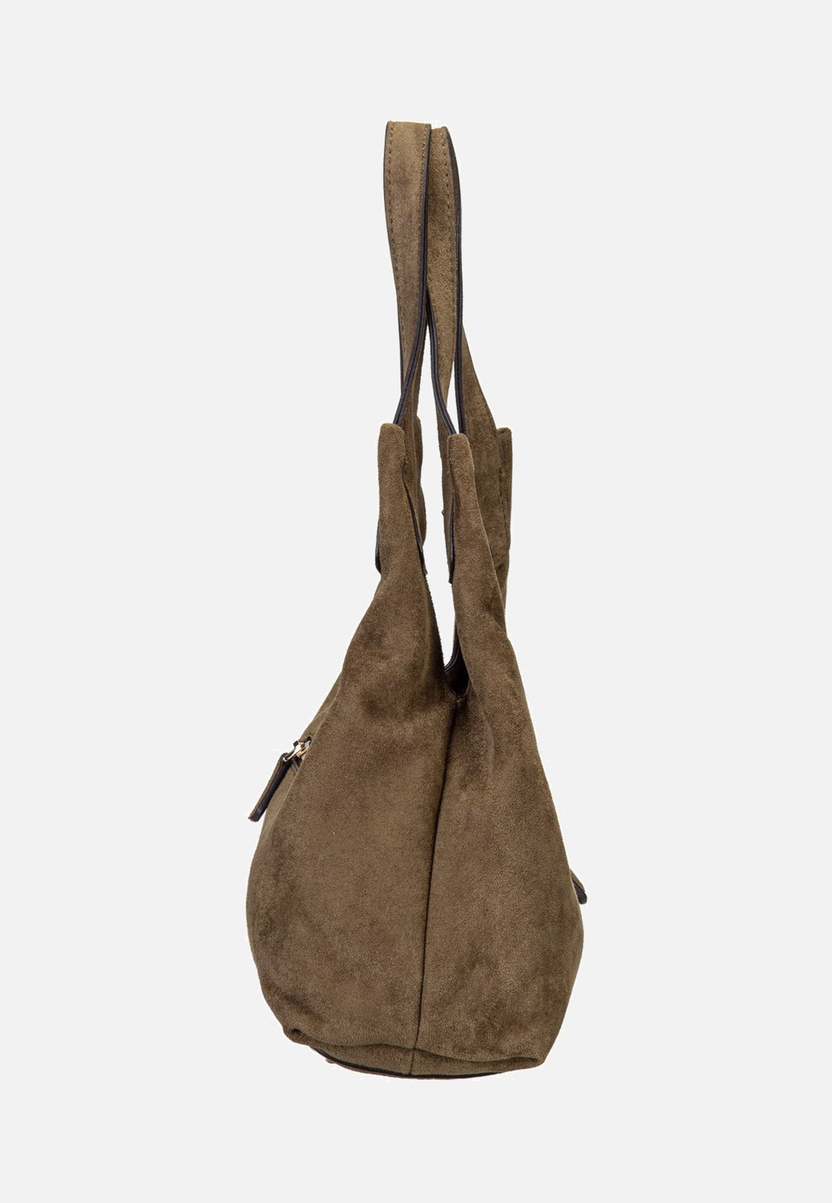 Guess Sunset Small Suede 14010 Olive Schultertasche