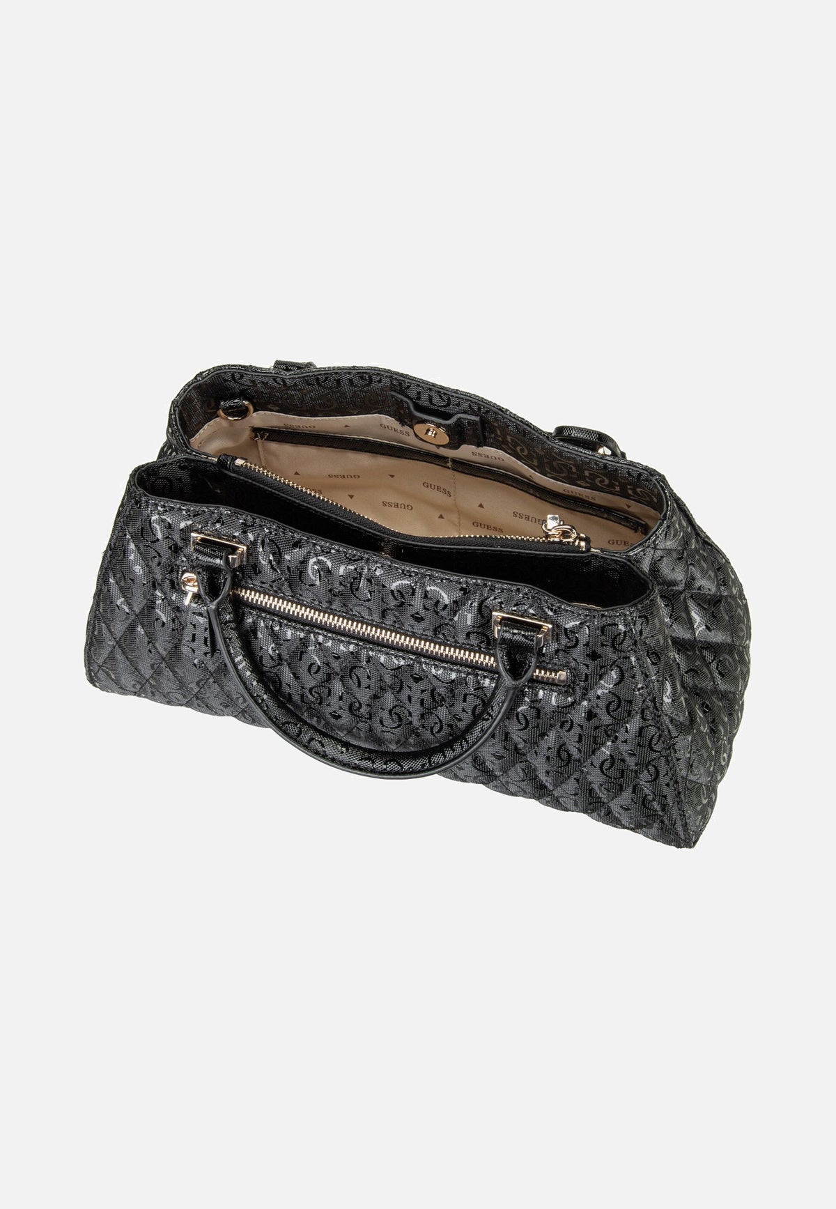 Guess Tamara Girlfriend 23060 Black Satchel