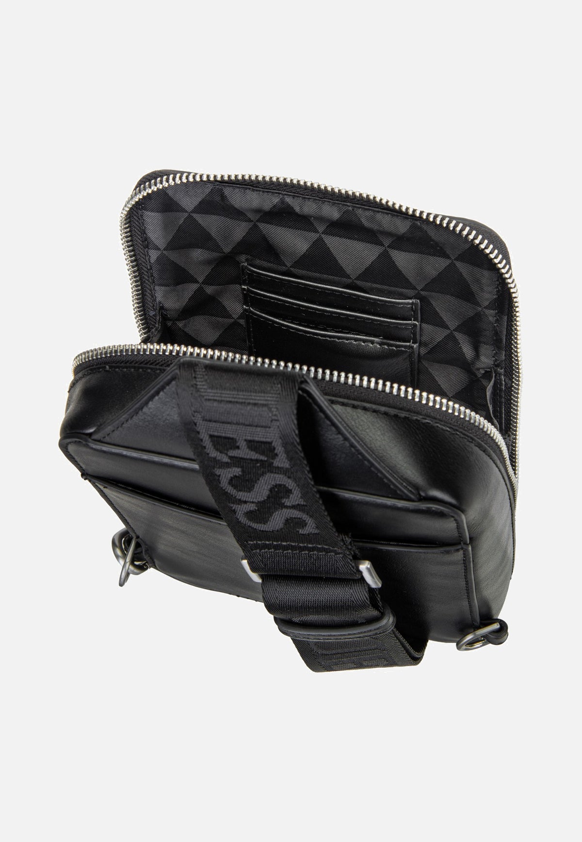 Guess Torino Crossover S Black Crossbody Bag