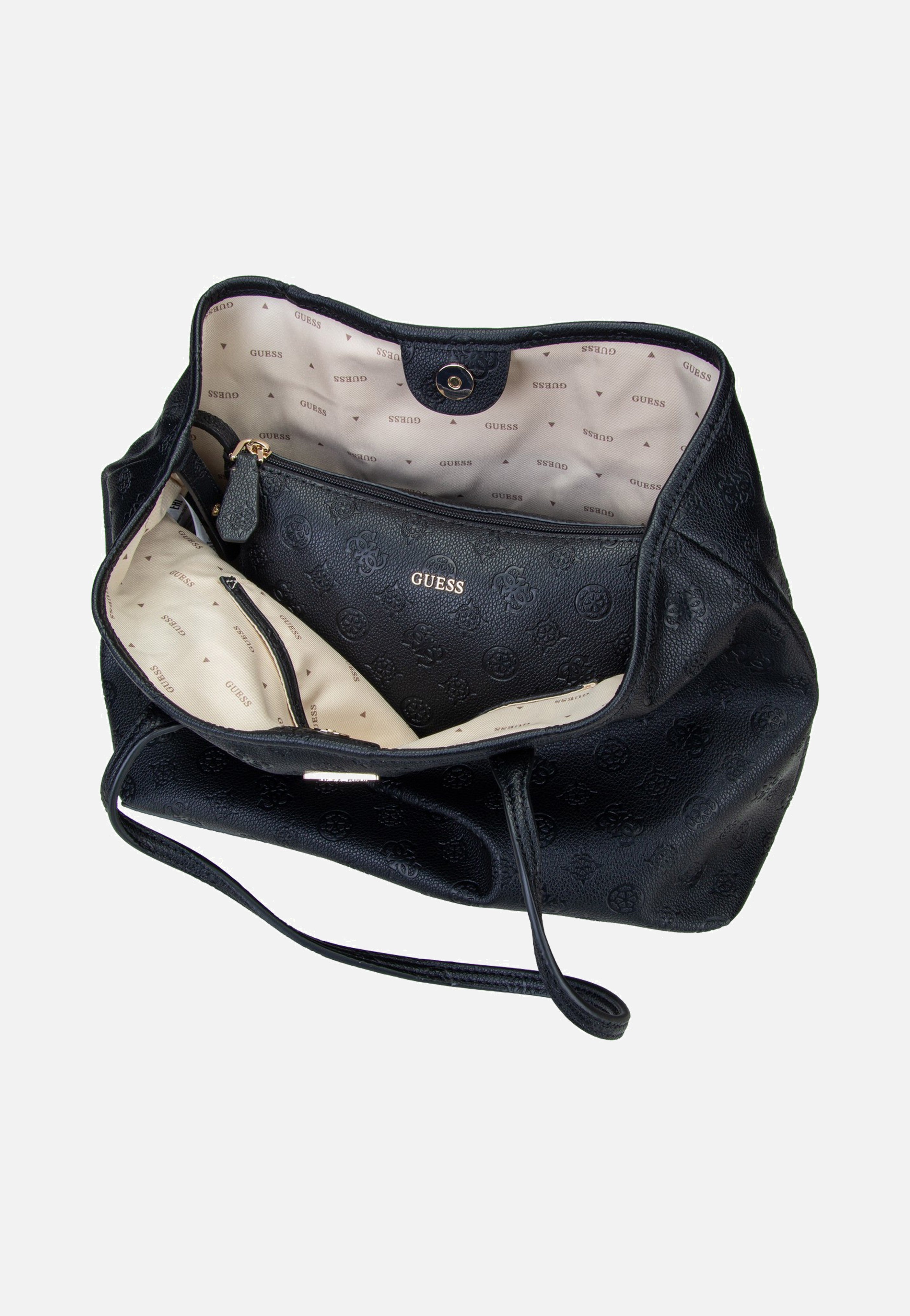 Guess Victtoria 2in1 14280 Black Logo Shopper