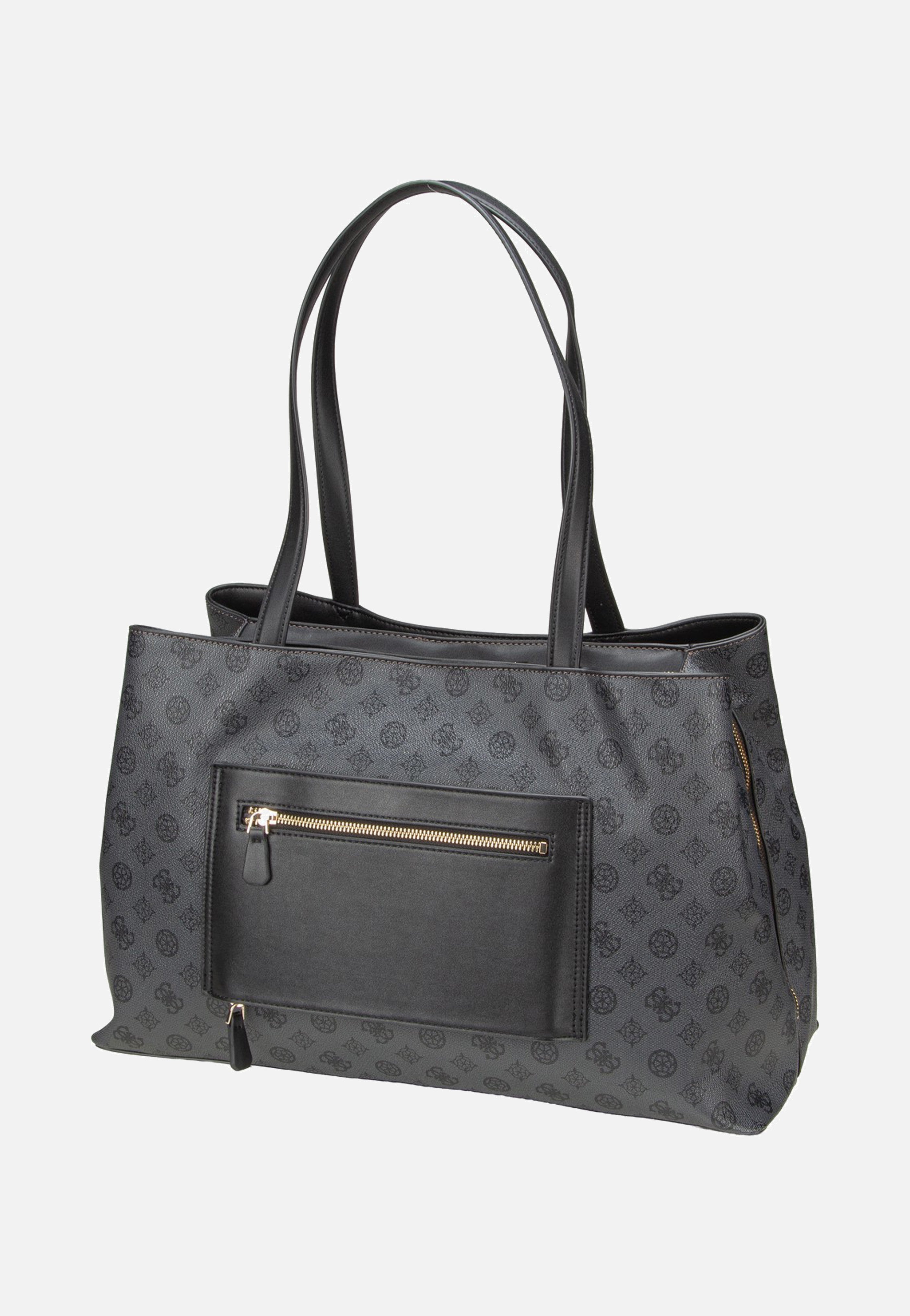 Guess - Wilder Tri Compartment Tote Charcoal - Shopper | Women-Image