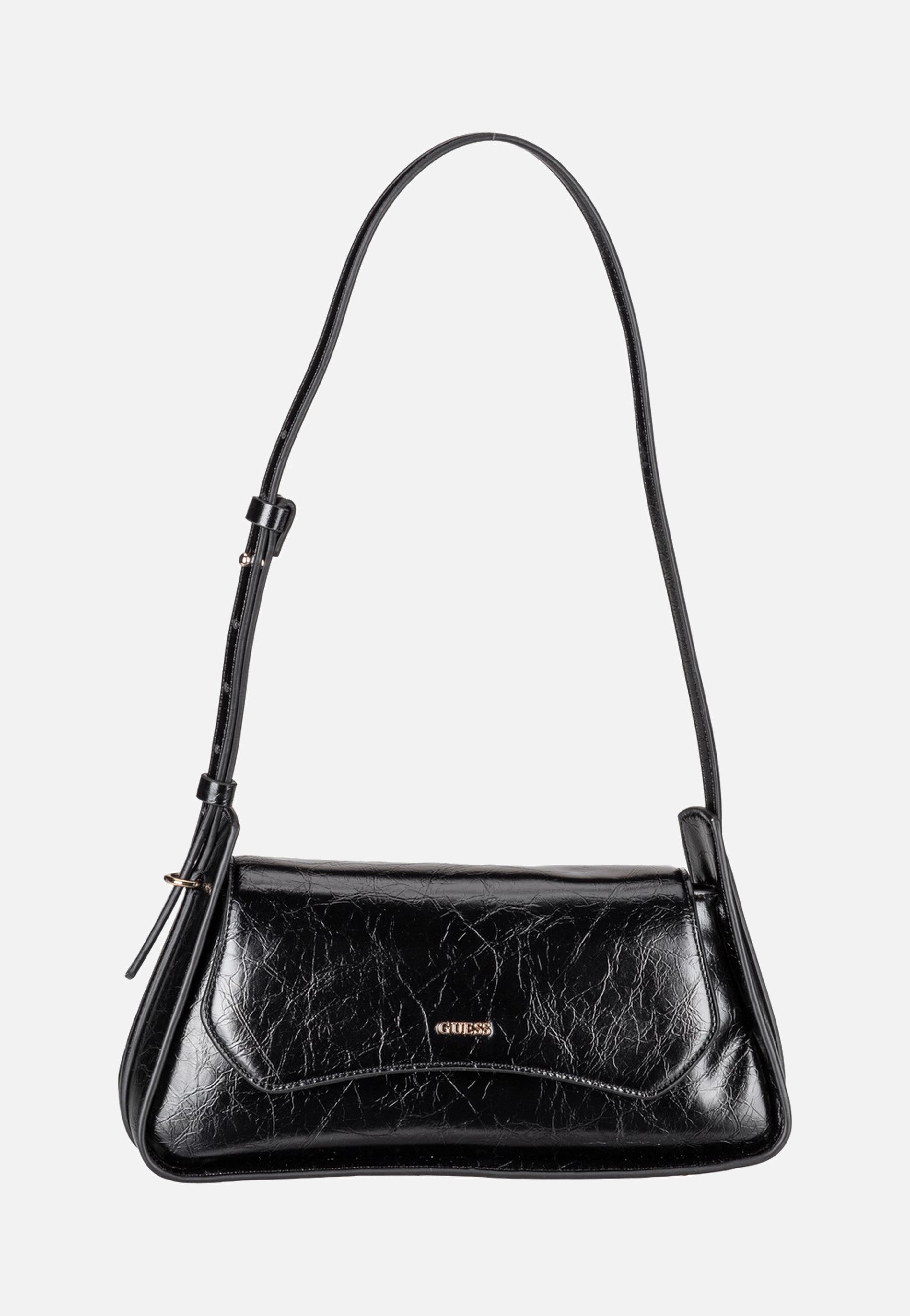 Guess Xena Flap 31190 Black Shoulder Bag