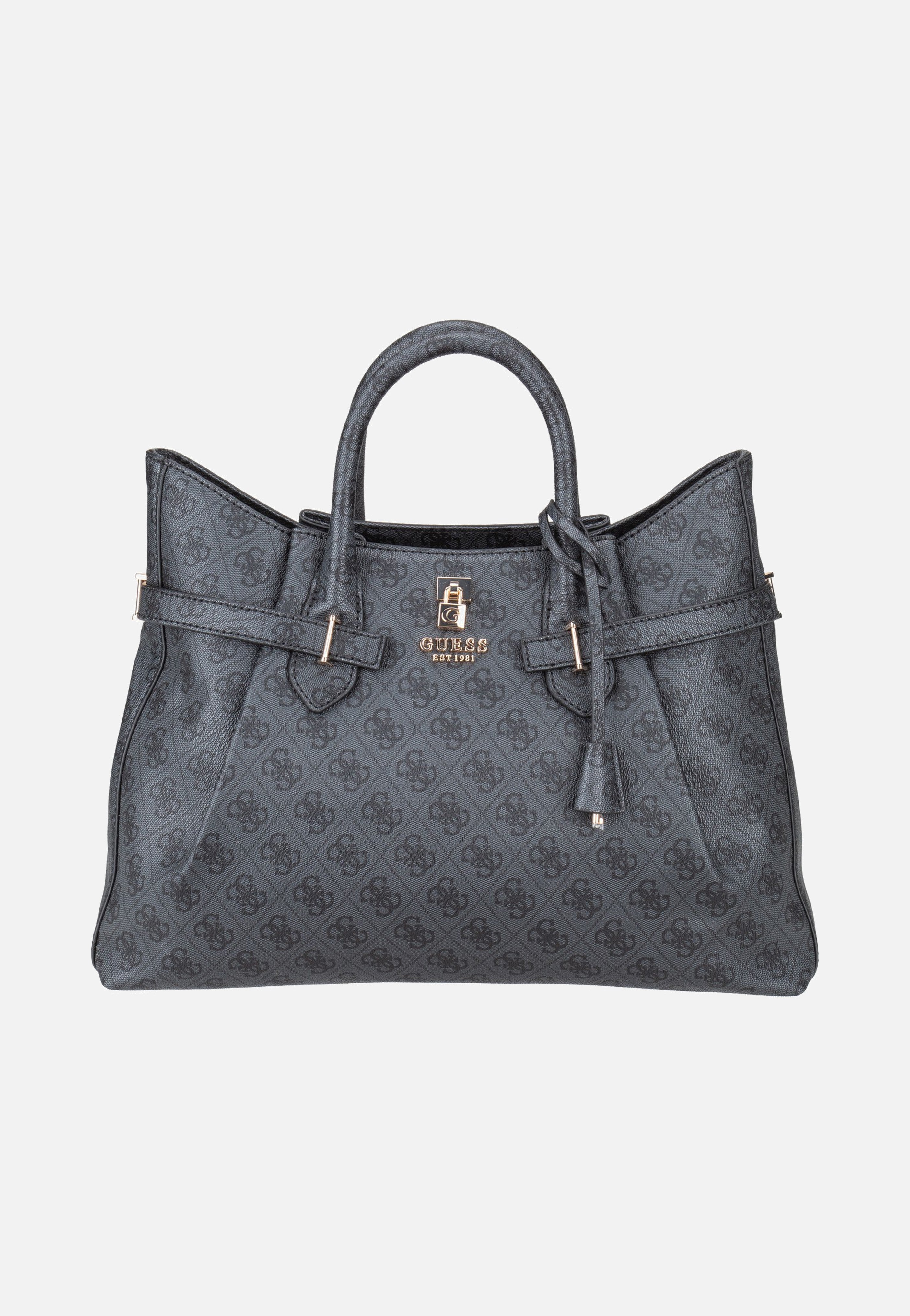 Guess - Yesba Girlfriend Coal Logo - Satchel | Women-Image