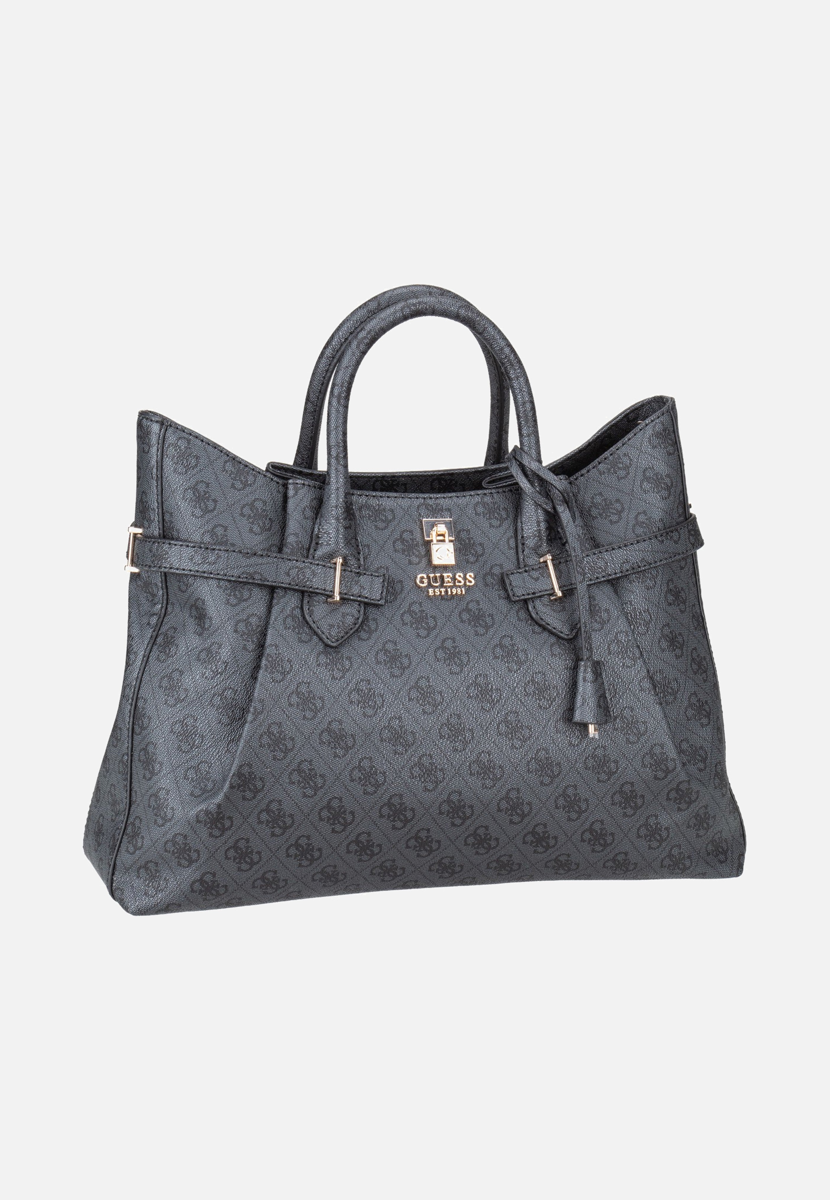 Guess - Yesba Girlfriend Coal Logo - Satchel | Women-Image