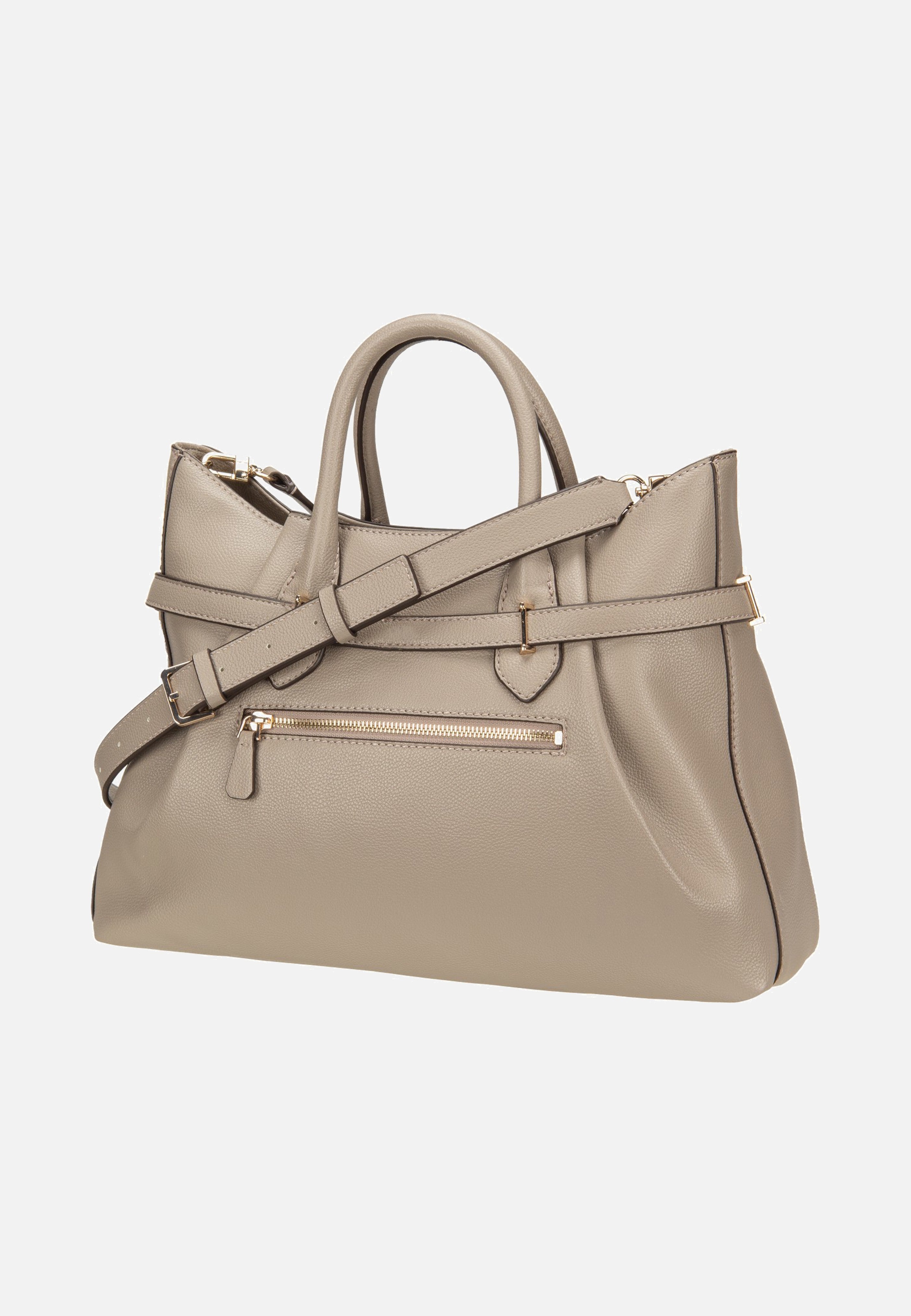 Guess Yesba Girlfriend Dark Taupe Satchel