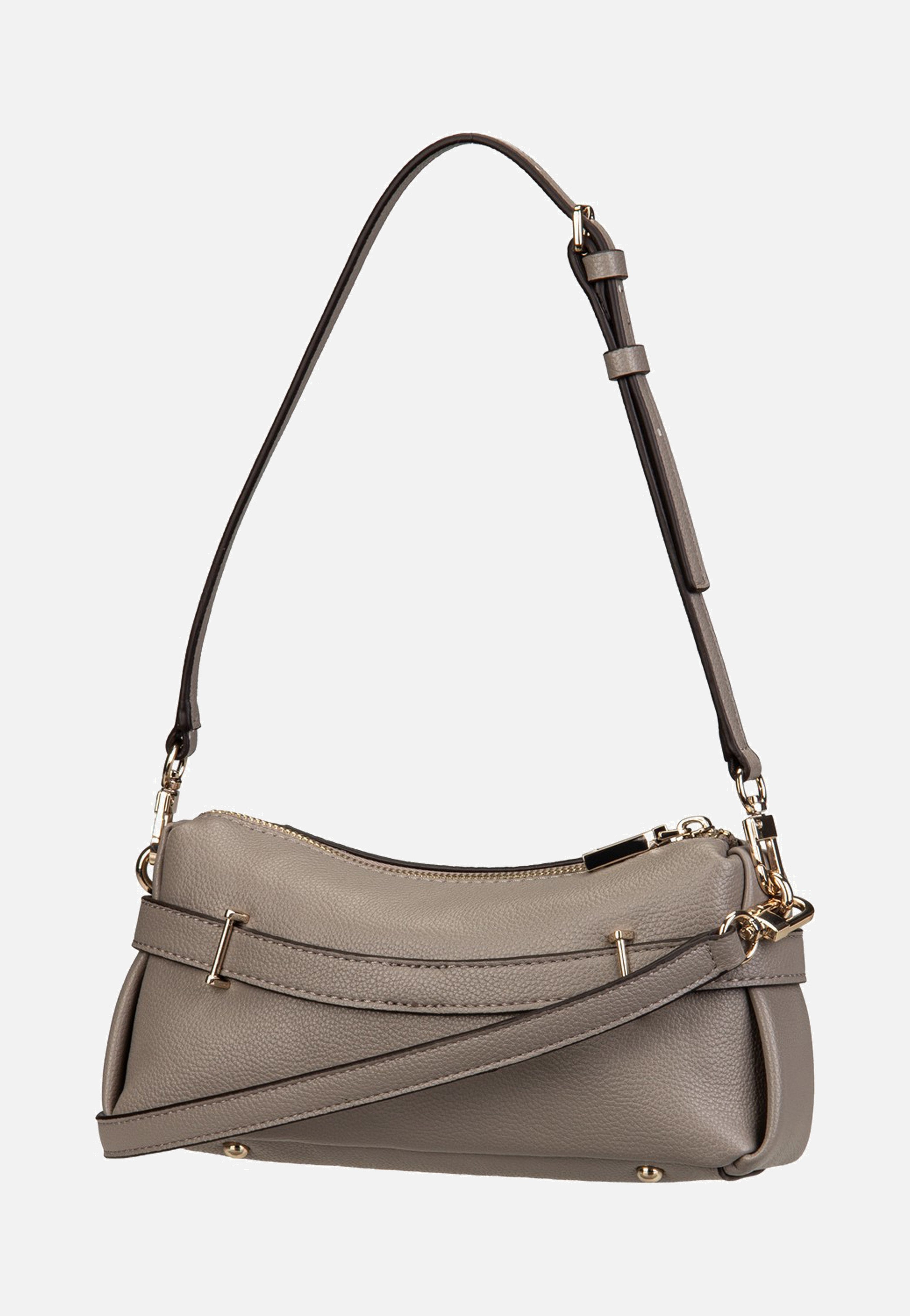 Guess Yesba Mini Top Zip Dark Taupe Schultertasche