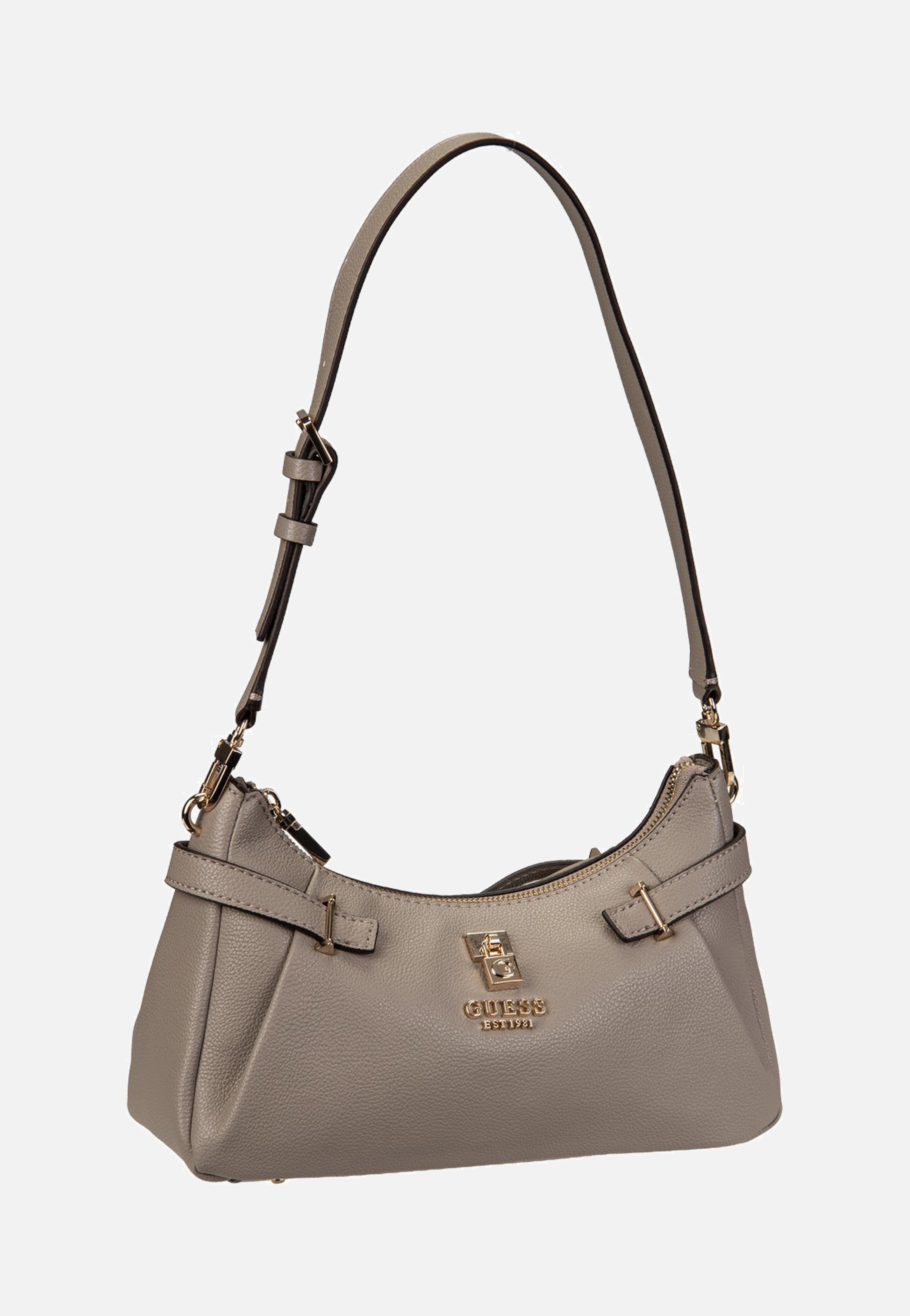 Guess Yesba Shoulder Bag Dark Taupe Schultertasche