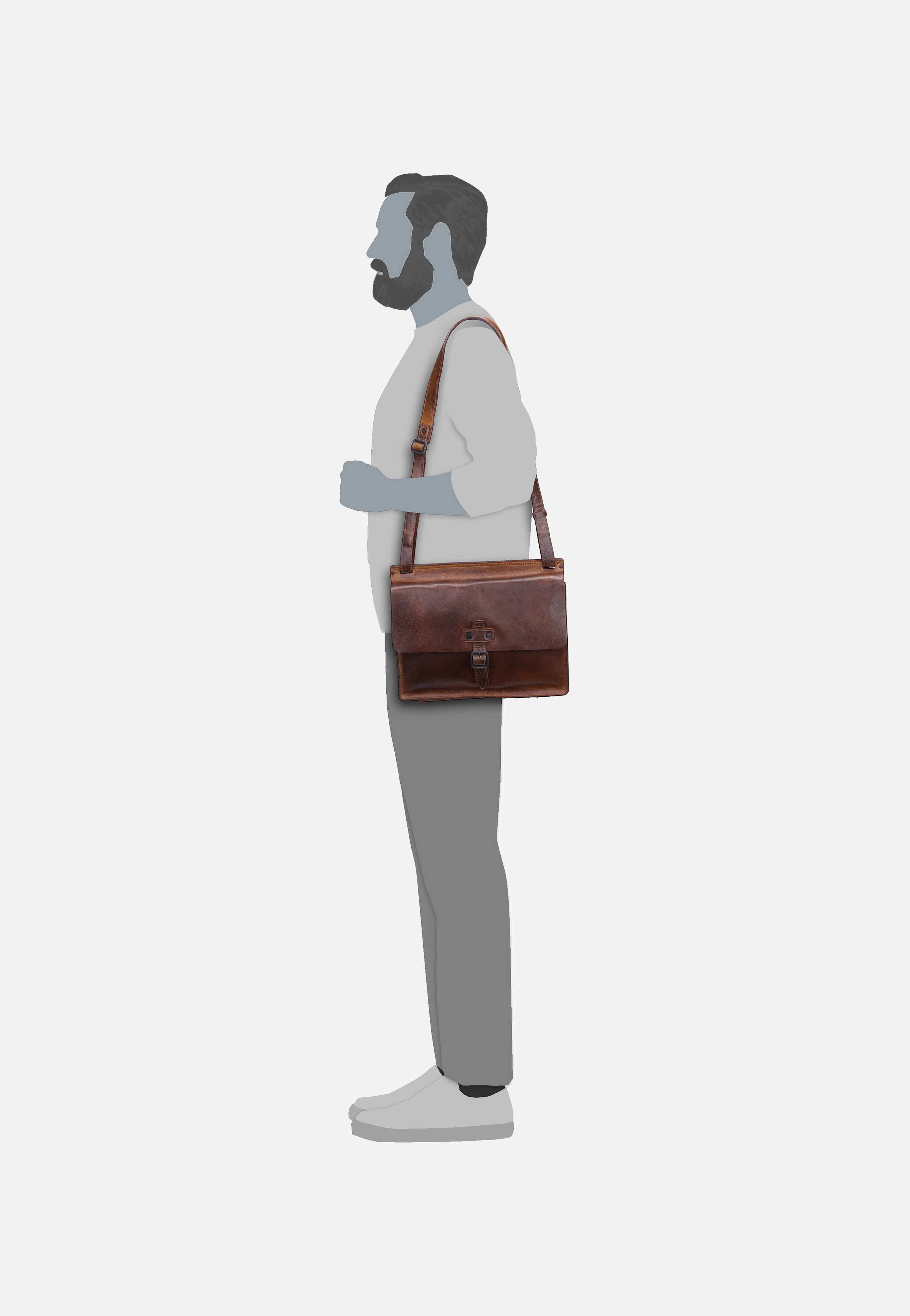 Harold's - Aberdeen 2908 S Schwarz - Messenger Bag | Men-Image