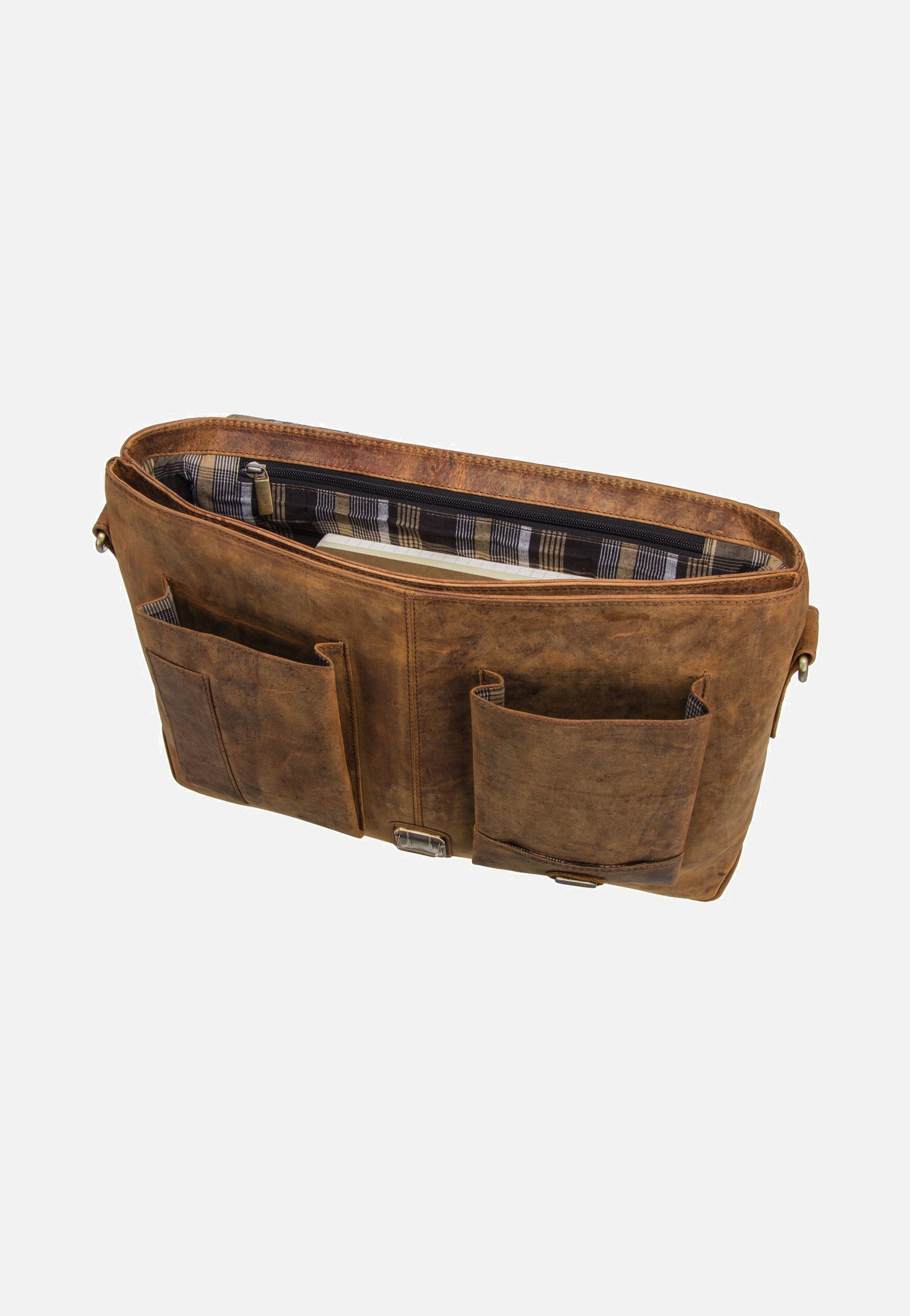 Harold's Antic 2634 L Natur Aktentasche