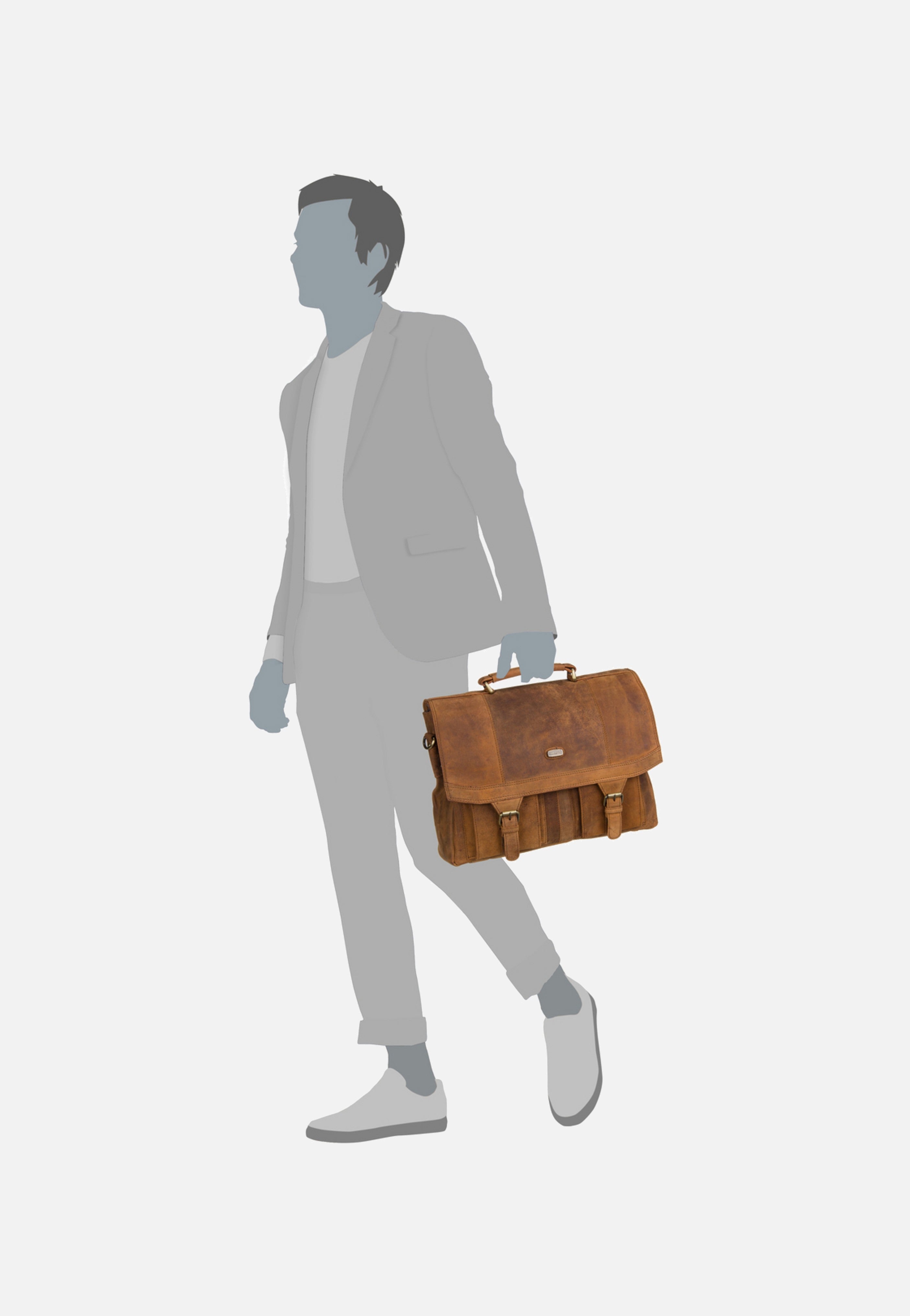 Harold's - Antic 844 M Natur - Briefcase | Men-Image