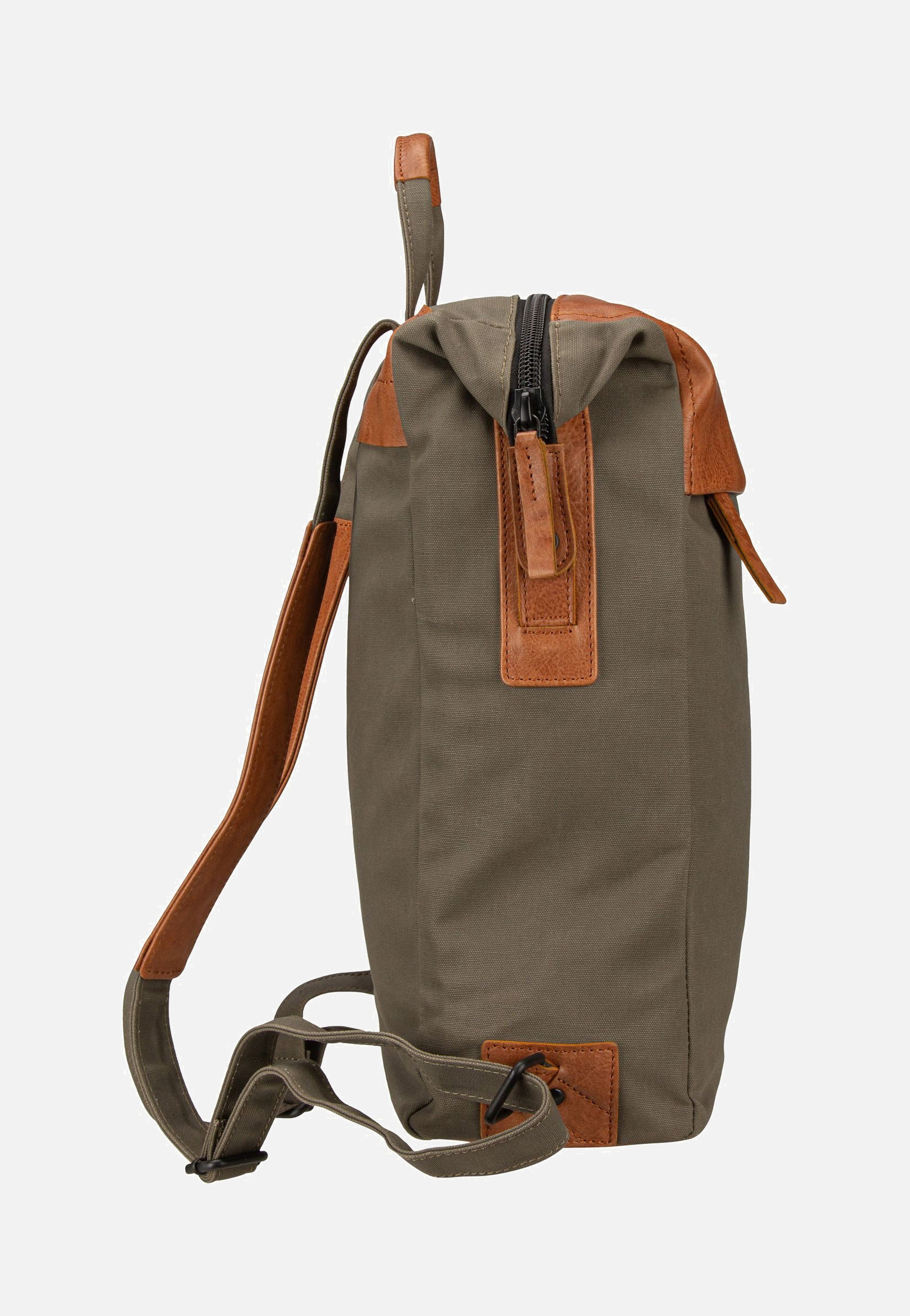 Harold's - Wax 1 Khaki/Cognac - Backpack | Neutral-Image