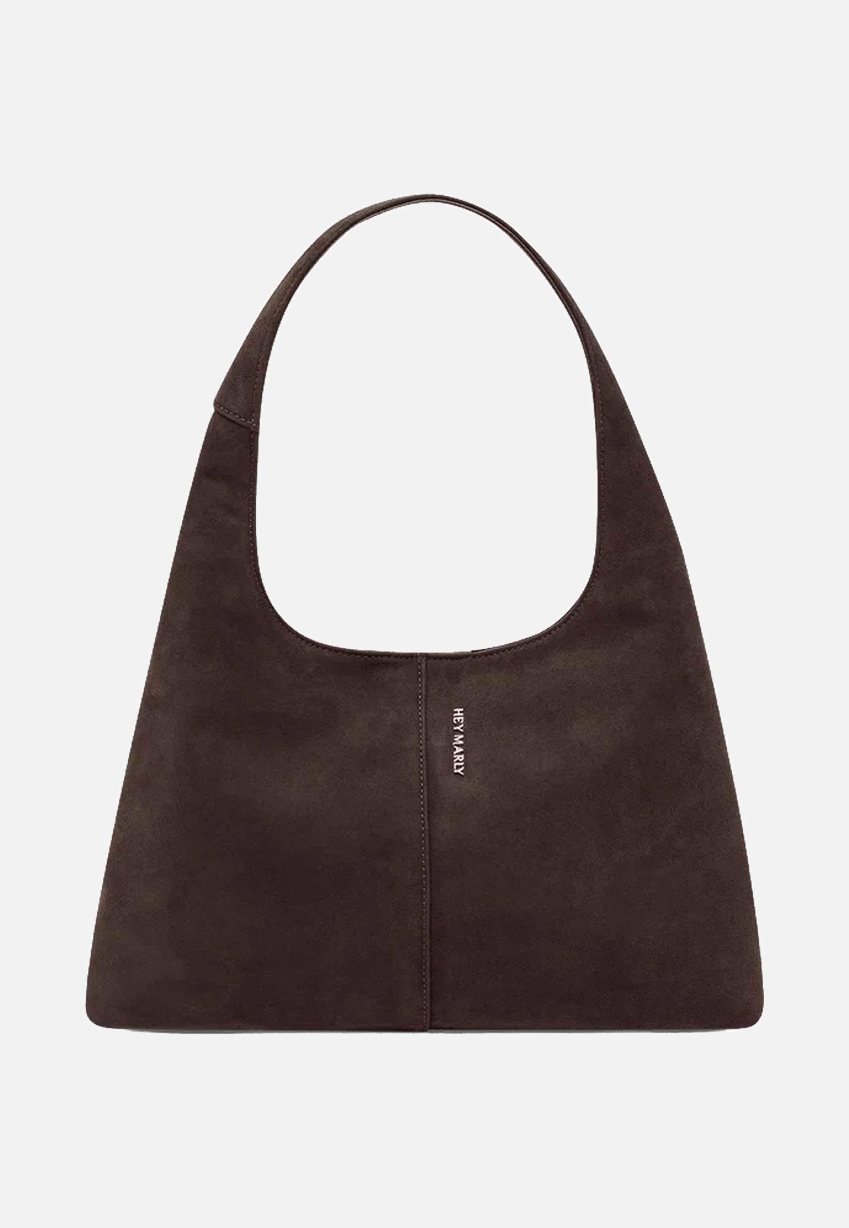 Hey Marly Alltime Lover ReSuede M Coffee Hobo Bag